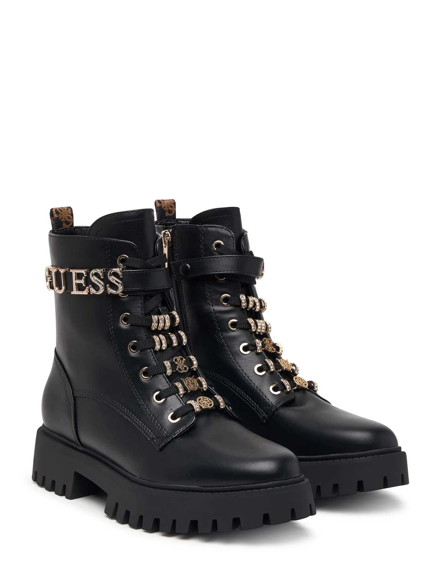 Anfibi Nero Guess
