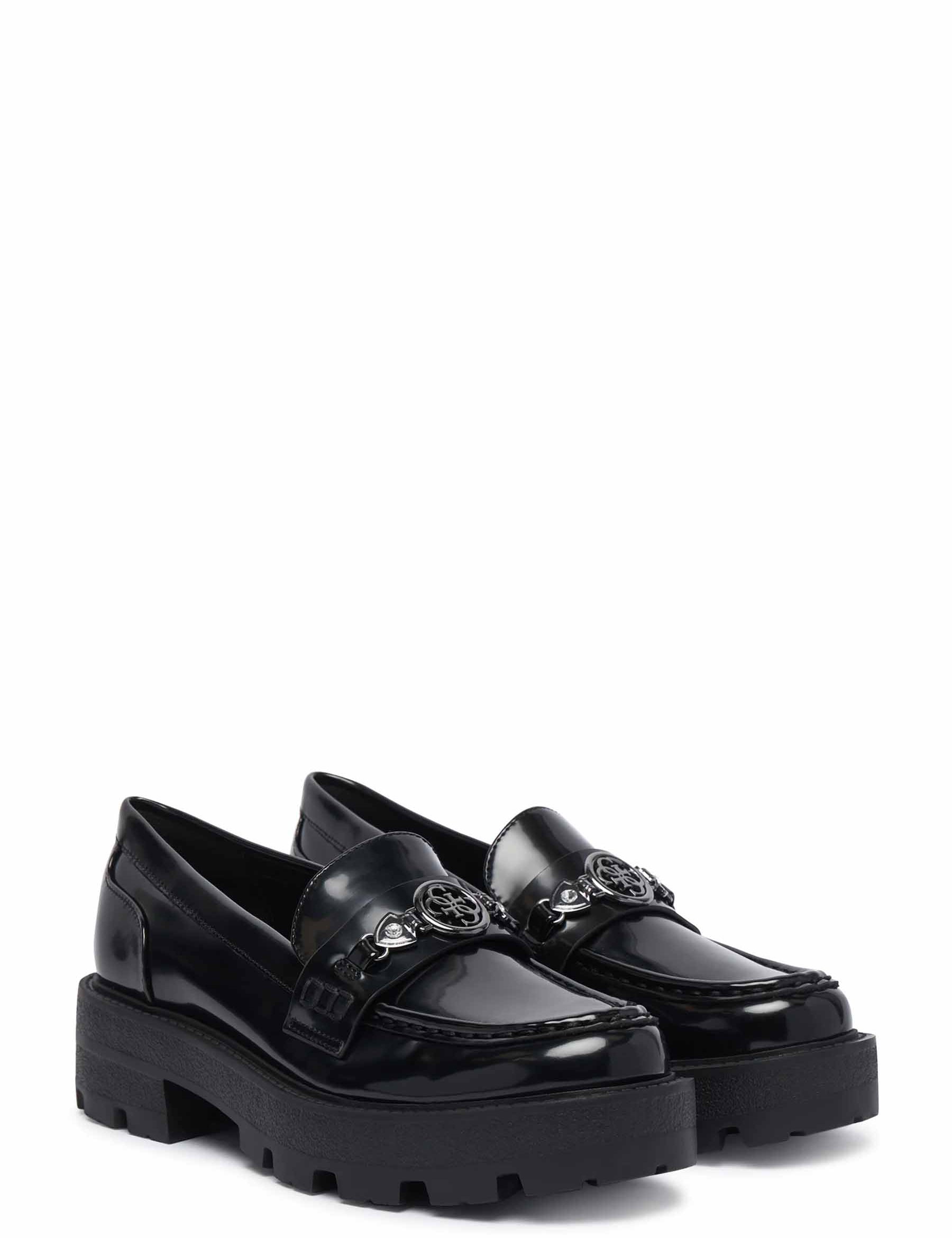 Mocassini Nero Guess