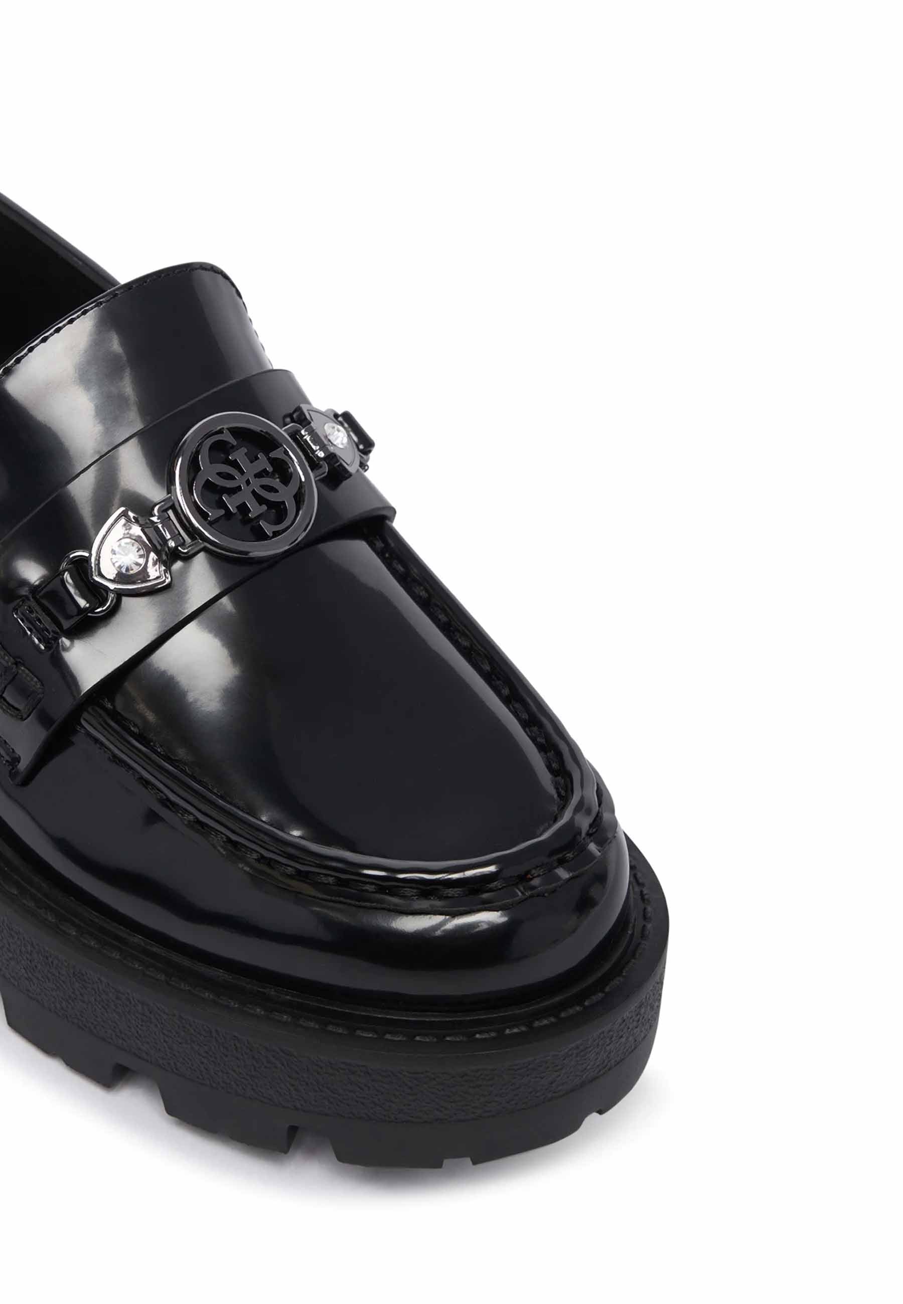Mocassini Nero Guess