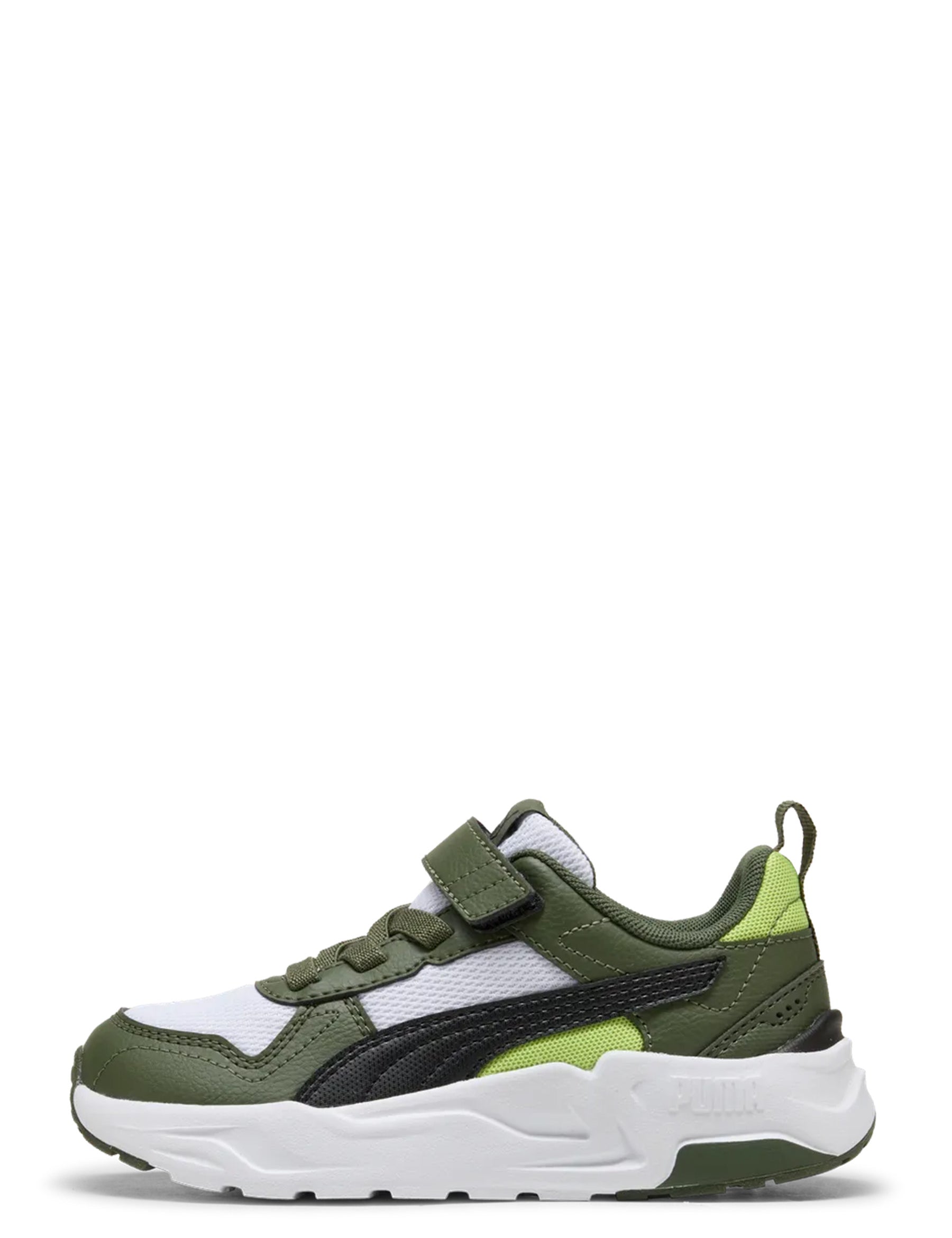 Scarpe con strappi Verde Puma