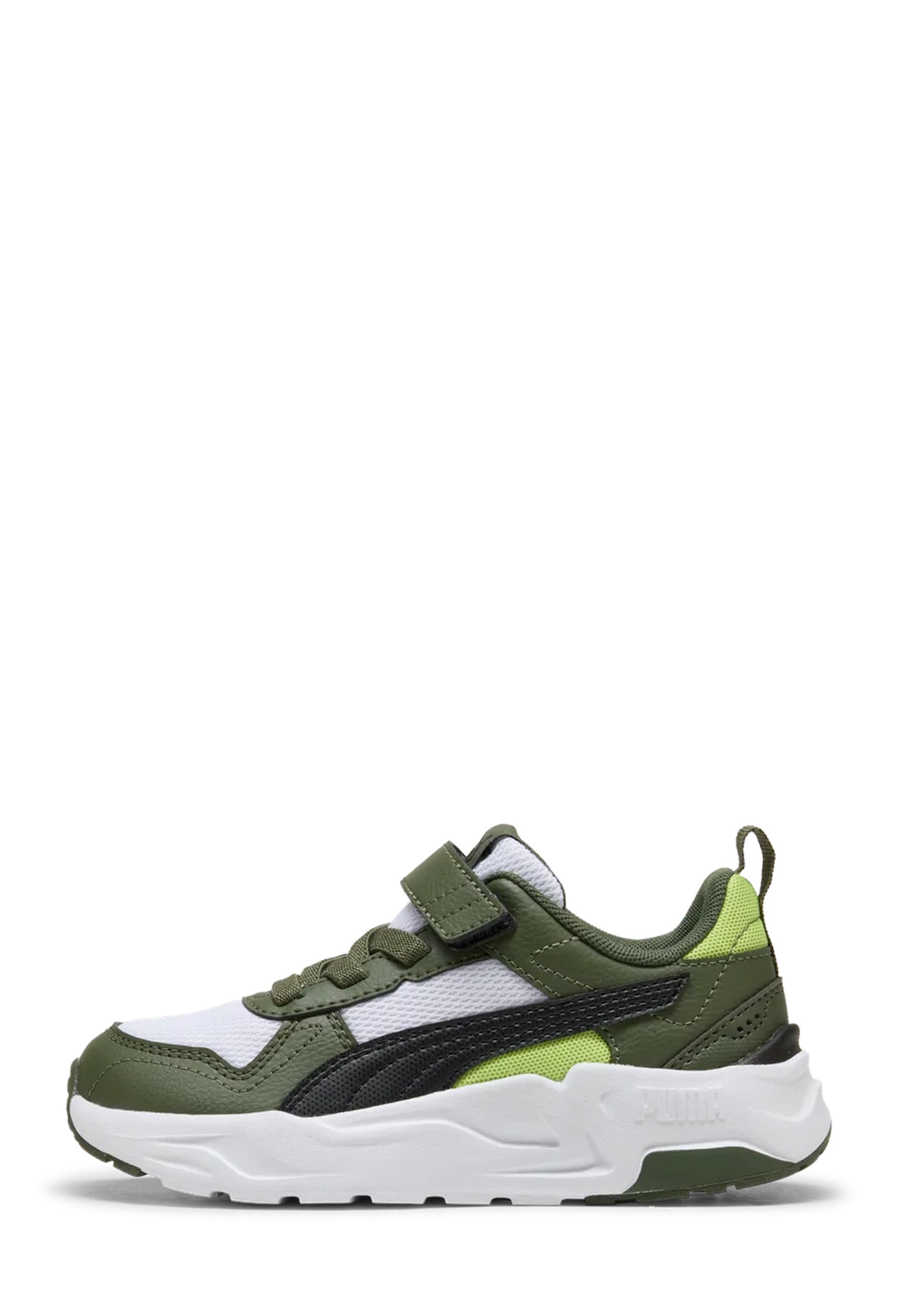 Scarpe con strappi Verde Puma