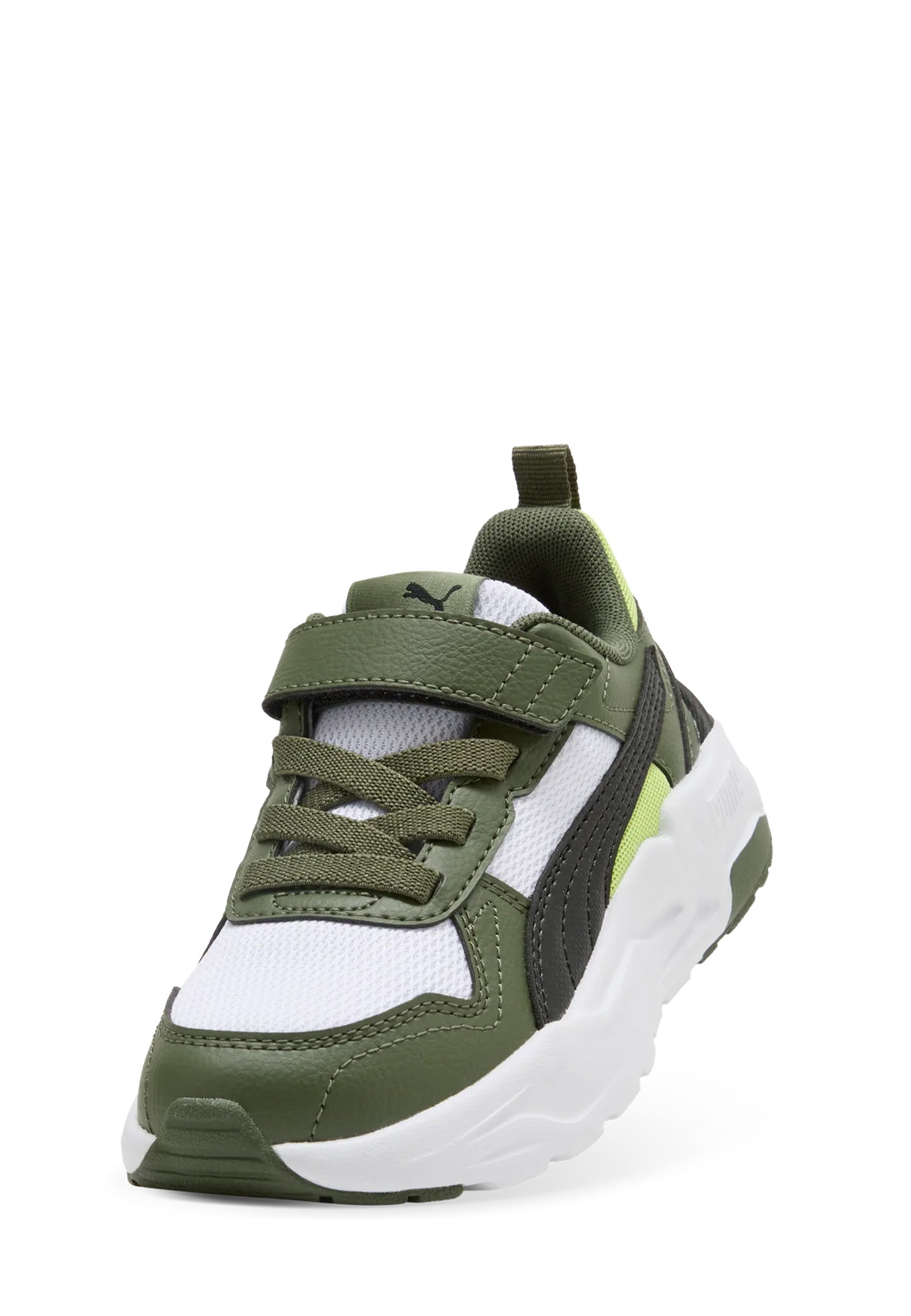 Scarpe con strappi Verde Puma