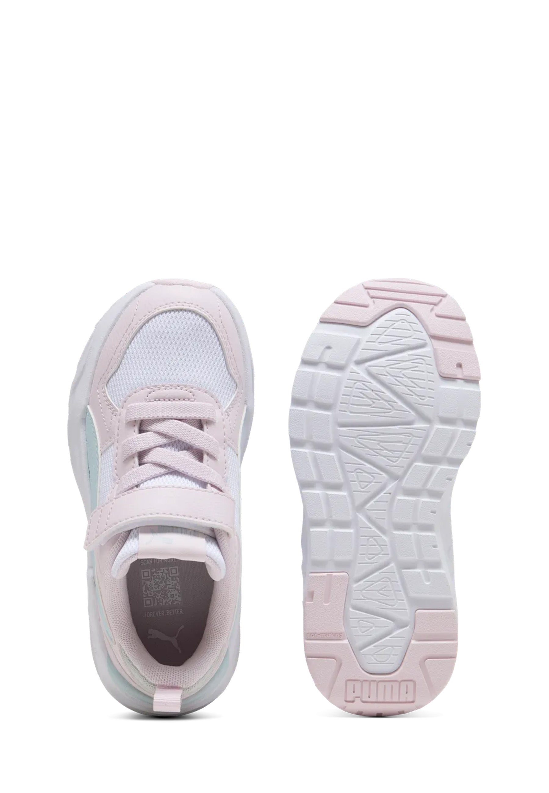 Scarpe con strappi Rosa Puma