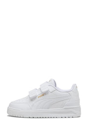 Scarpe con strappi Bianco Oro Puma