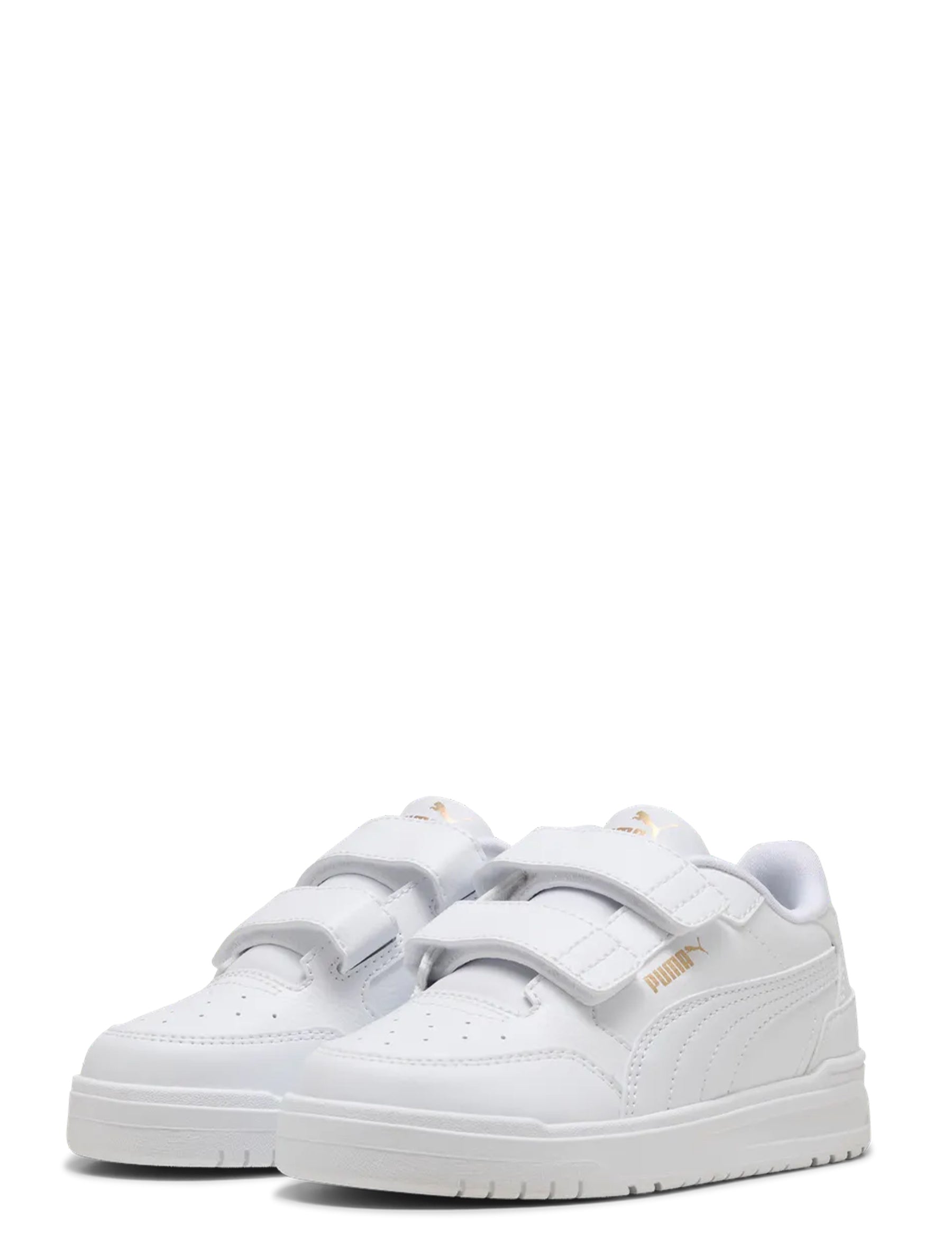 Scarpe con strappi Bianco Oro Puma