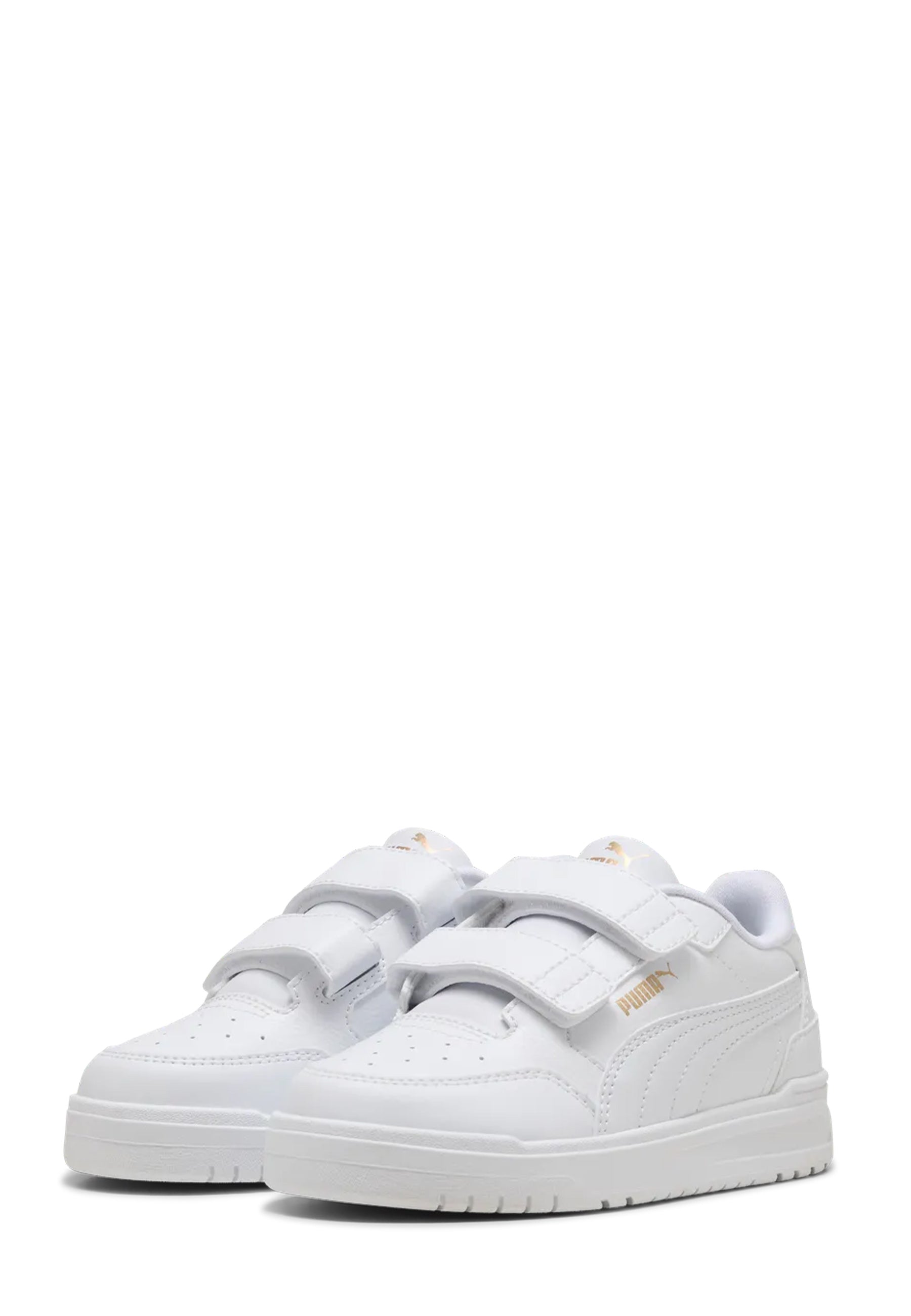 Scarpe con strappi Bianco Oro Puma