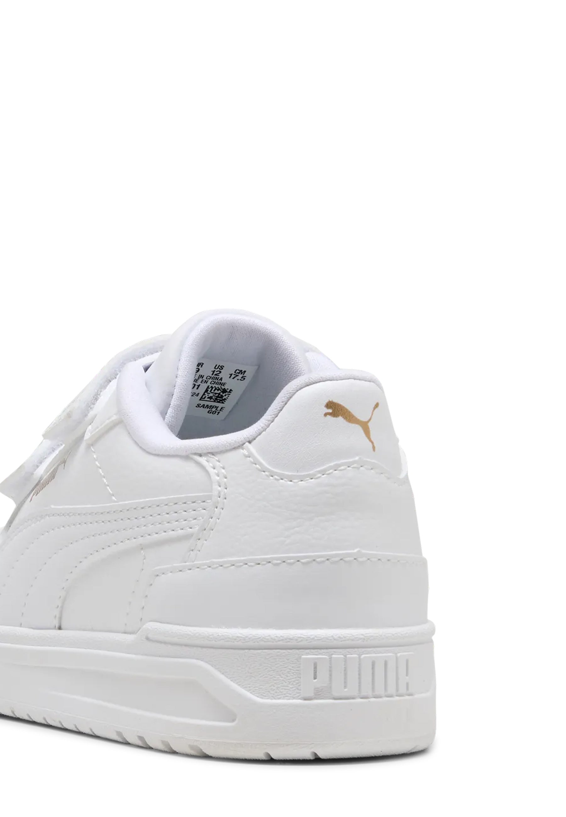 Scarpe con strappi Bianco Oro Puma
