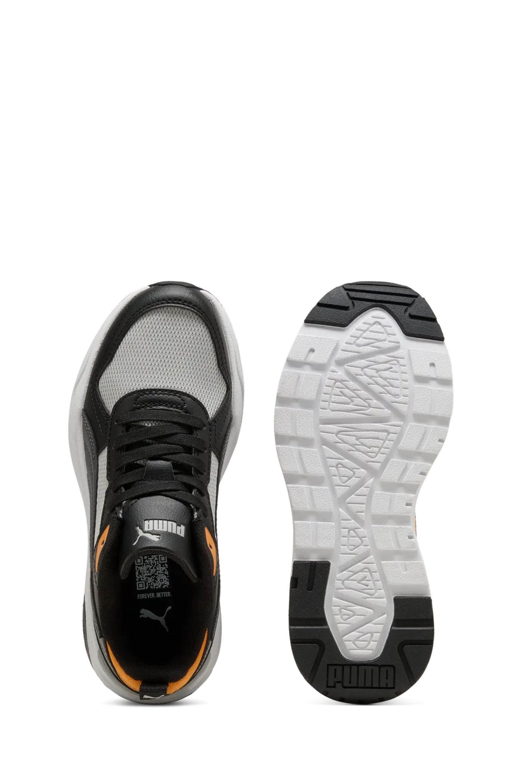 Sneakers Nero Arancione Puma