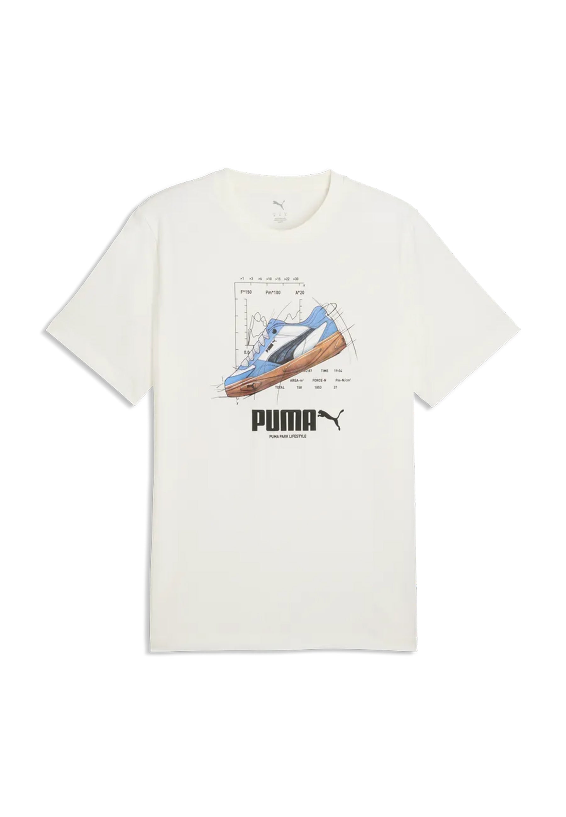 T-shirt Avorio Puma