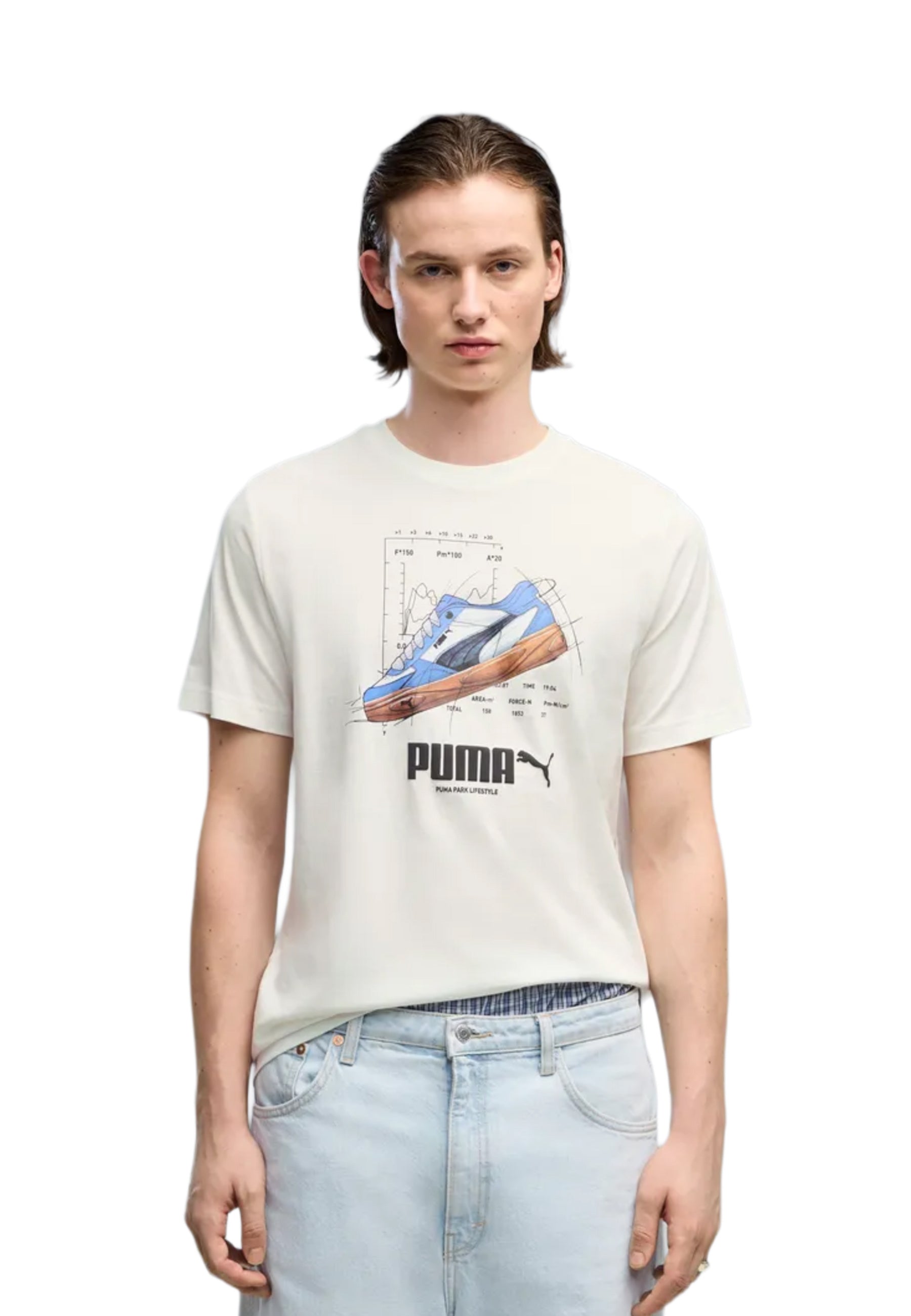 T-shirt Avorio Puma