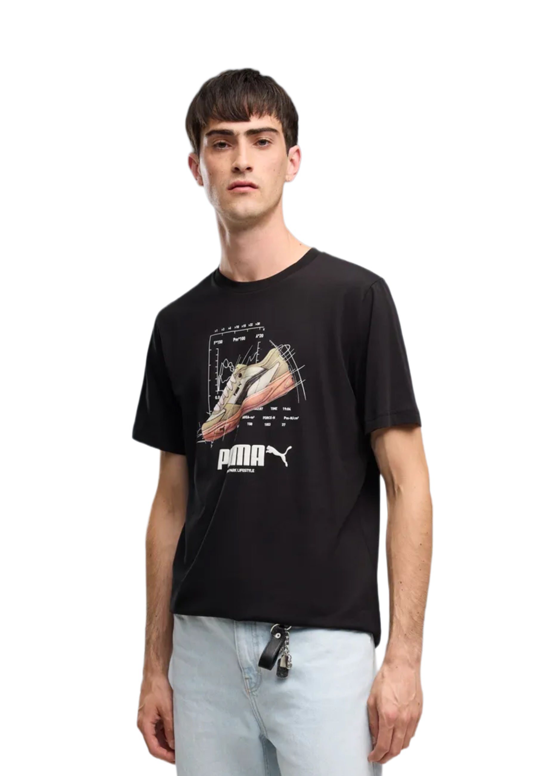 T-shirt Nero Puma