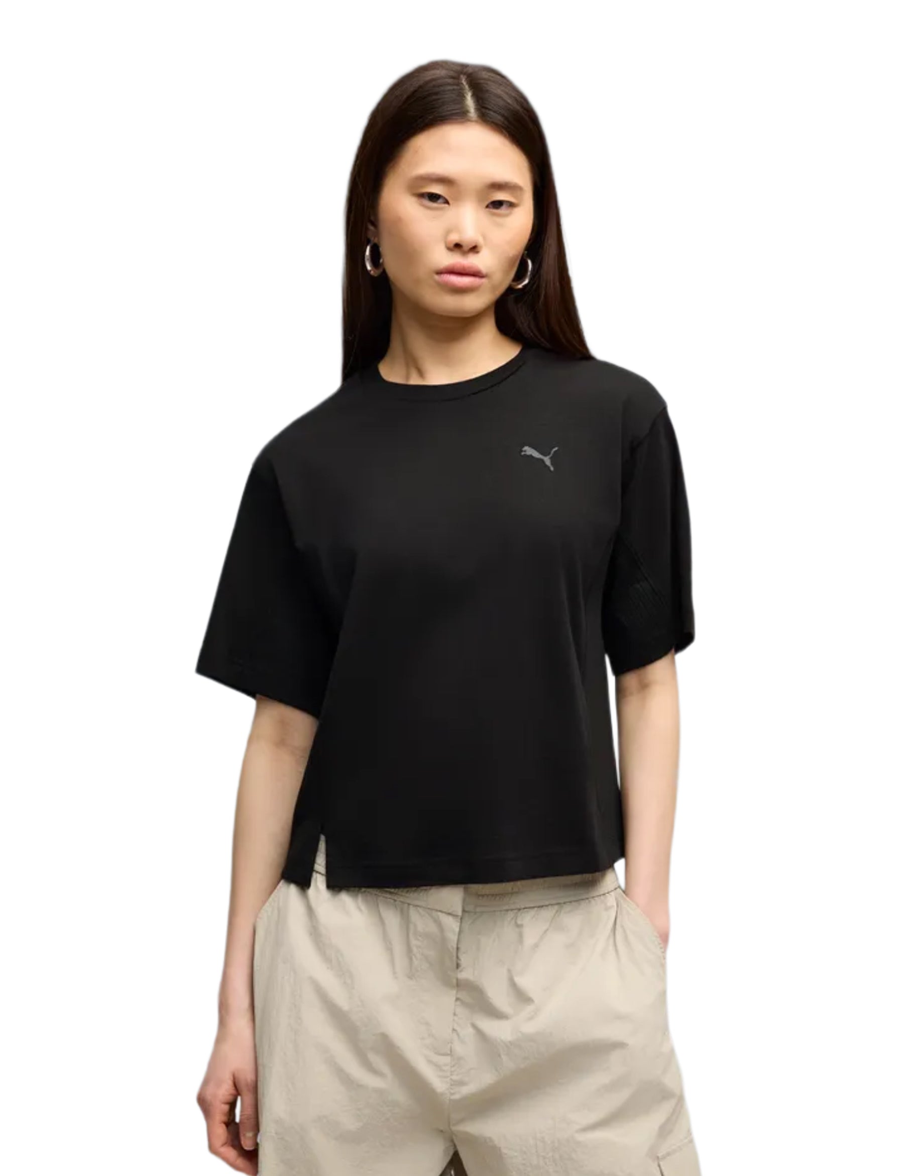T-shirt Nero Puma