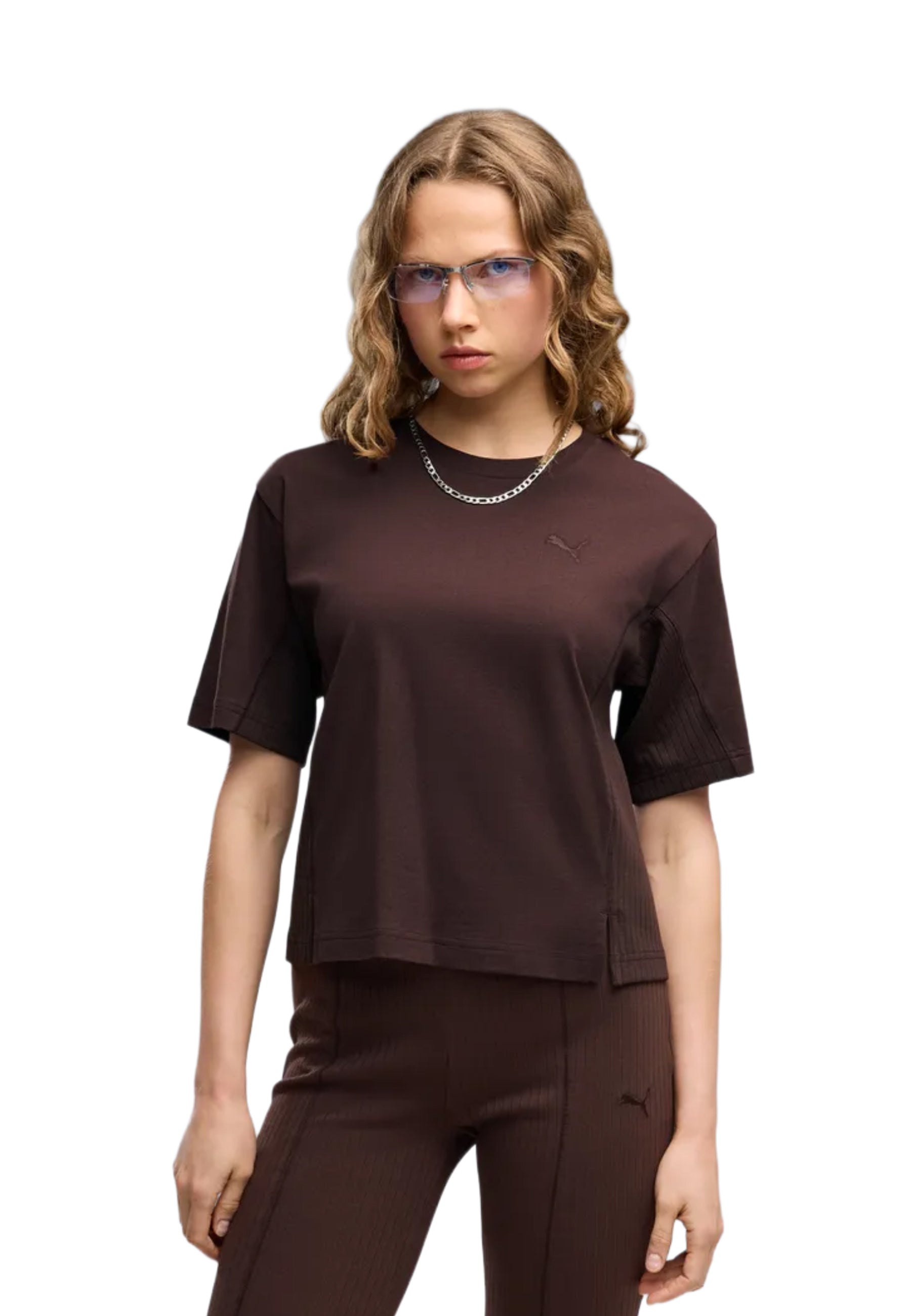 T-shirt Marrone Puma