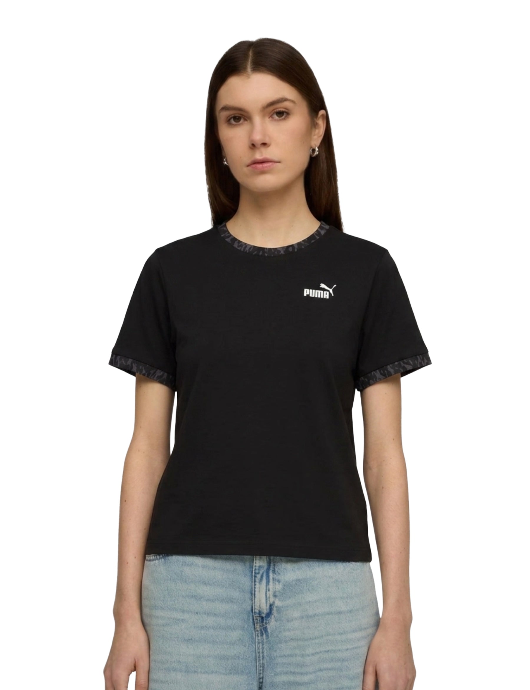 T-shirt Nero Puma