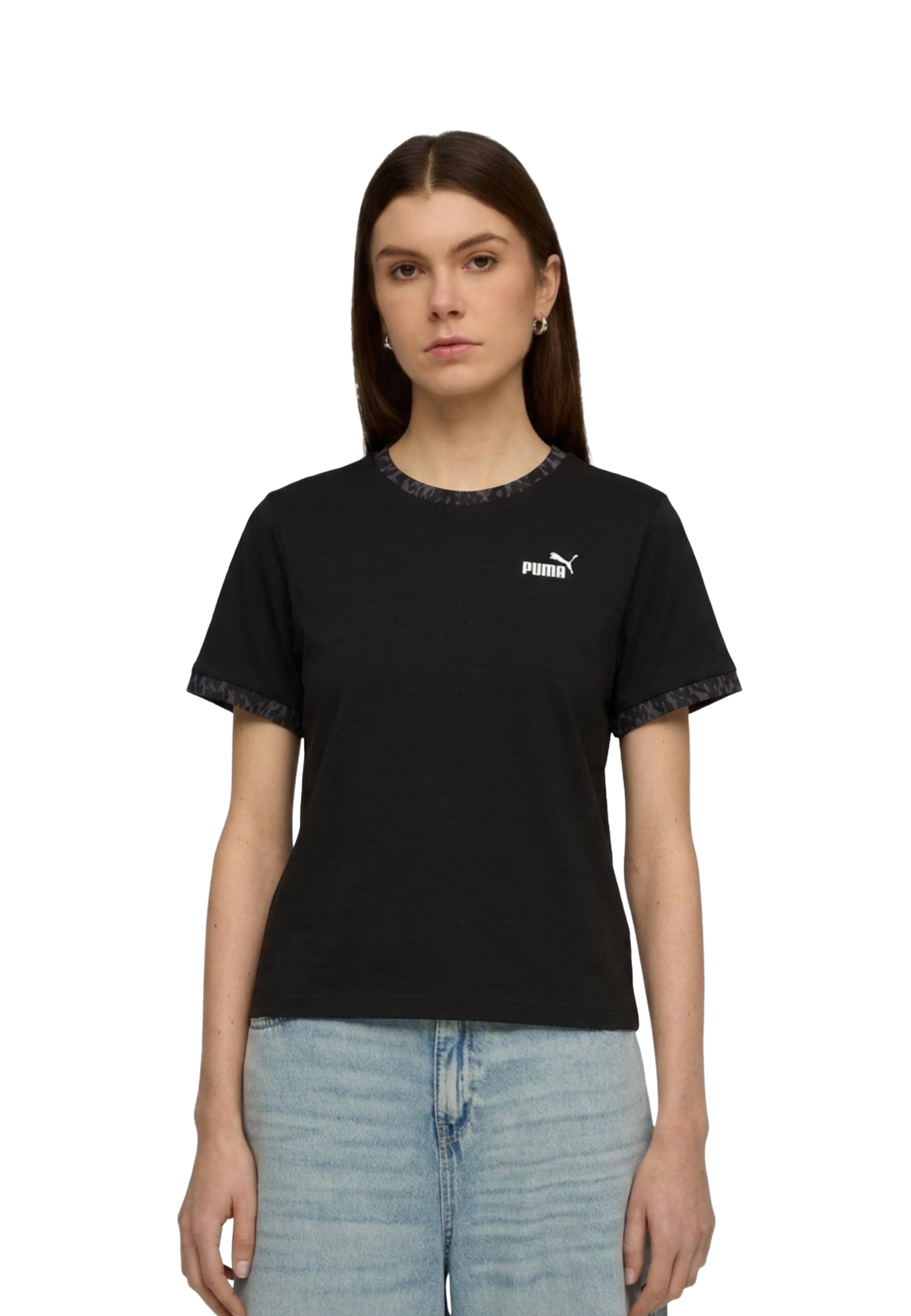 T-shirt Nero Puma