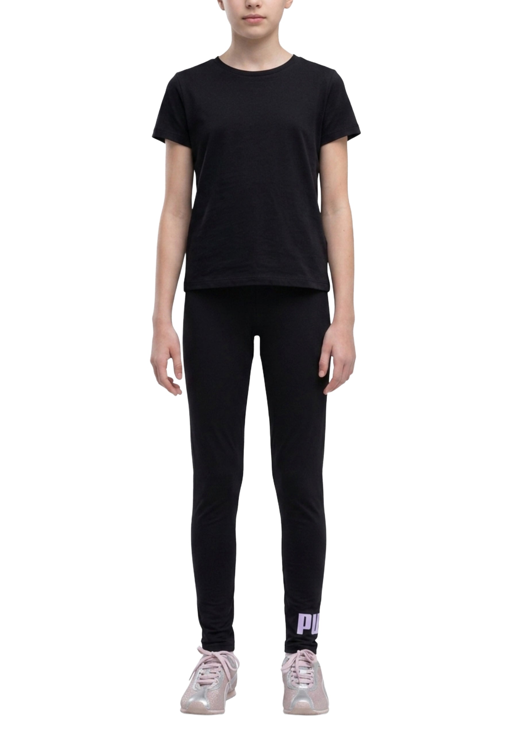 Leggings Nero Viola Puma