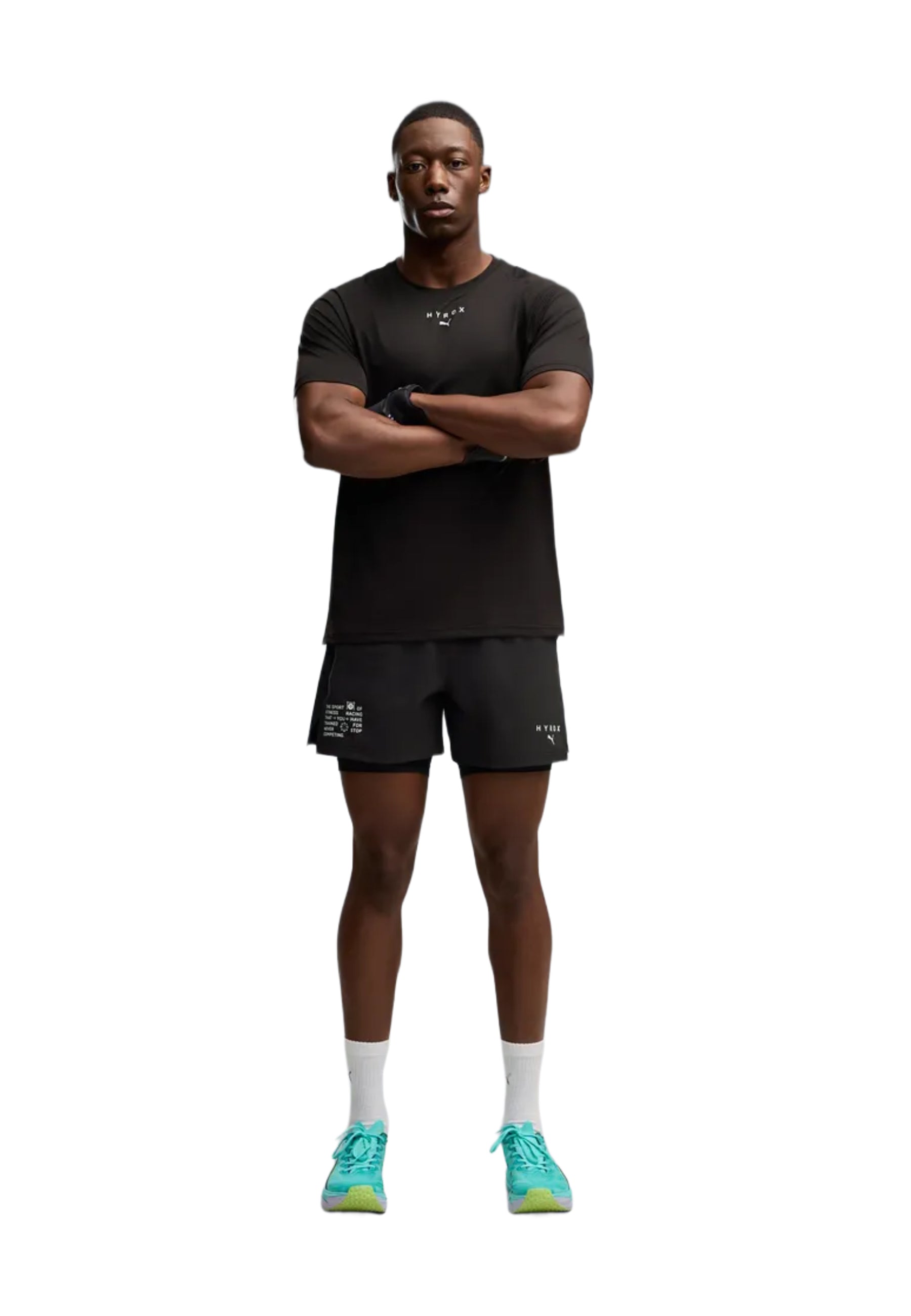 T-shirt Nero Puma