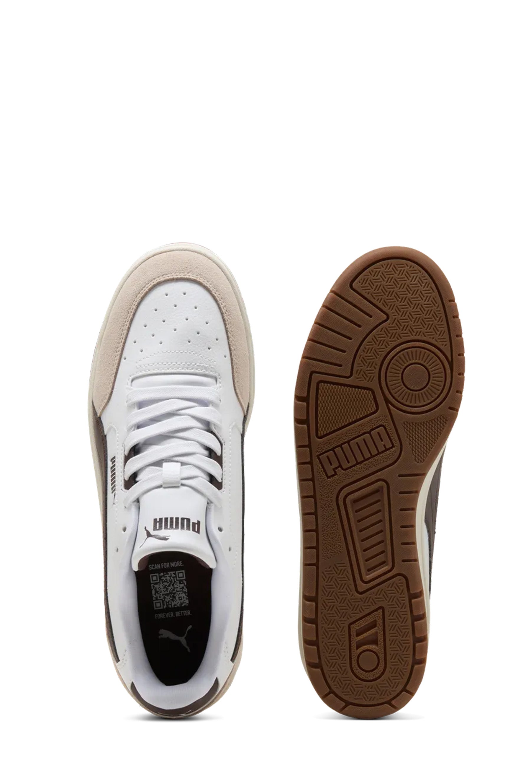Sneakers Bianco Marrone Puma