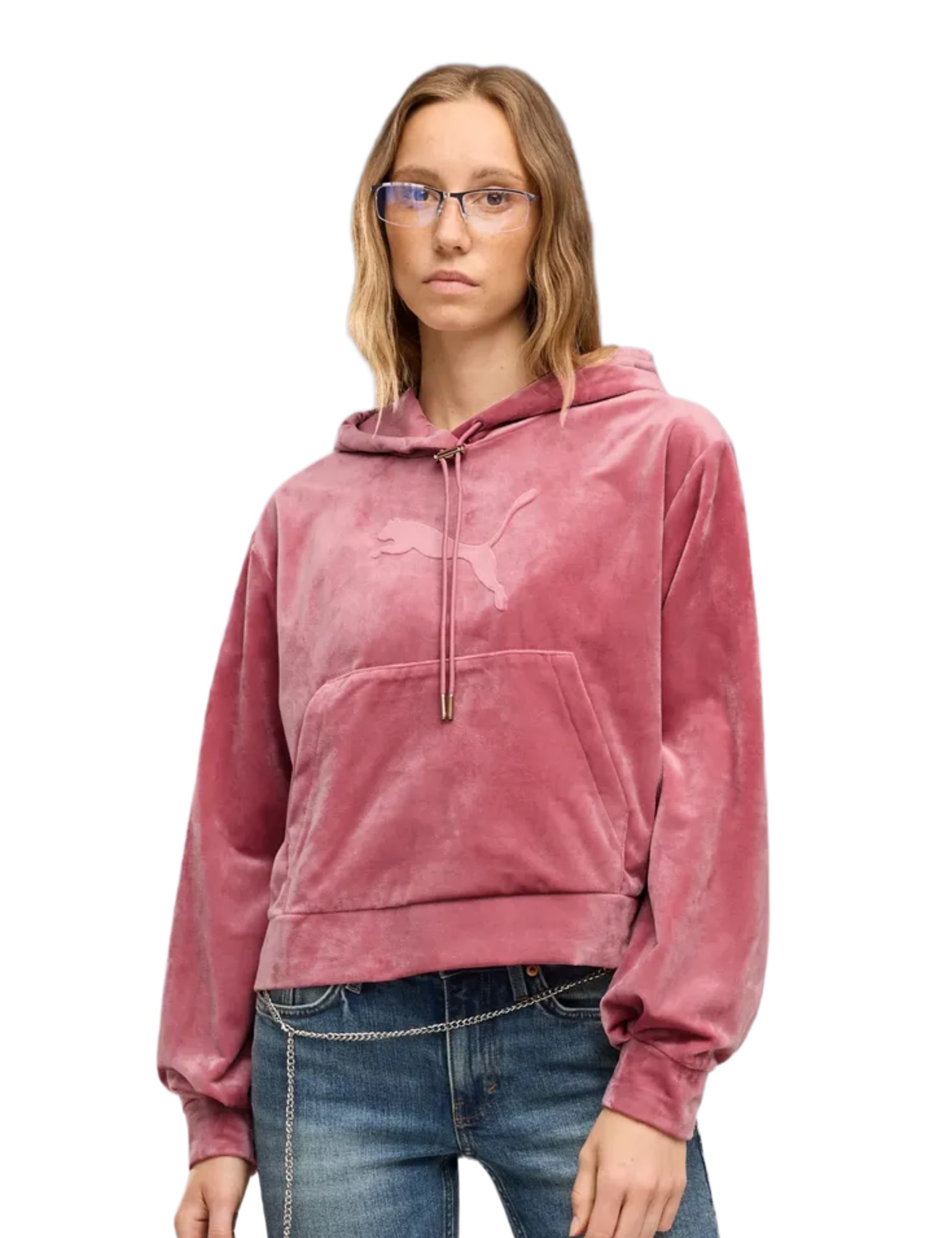 Felpe Rosa Puma