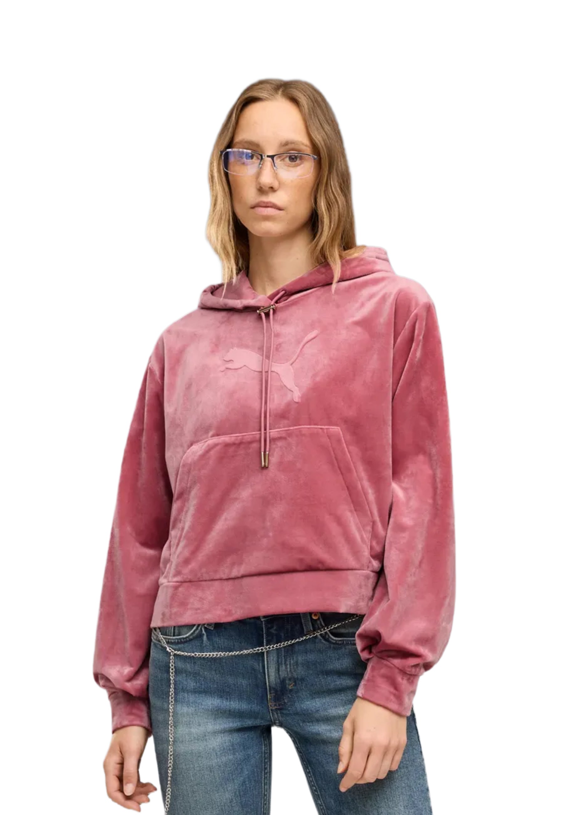 Felpe Rosa Puma