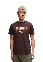 T-shirt Marrone Puma