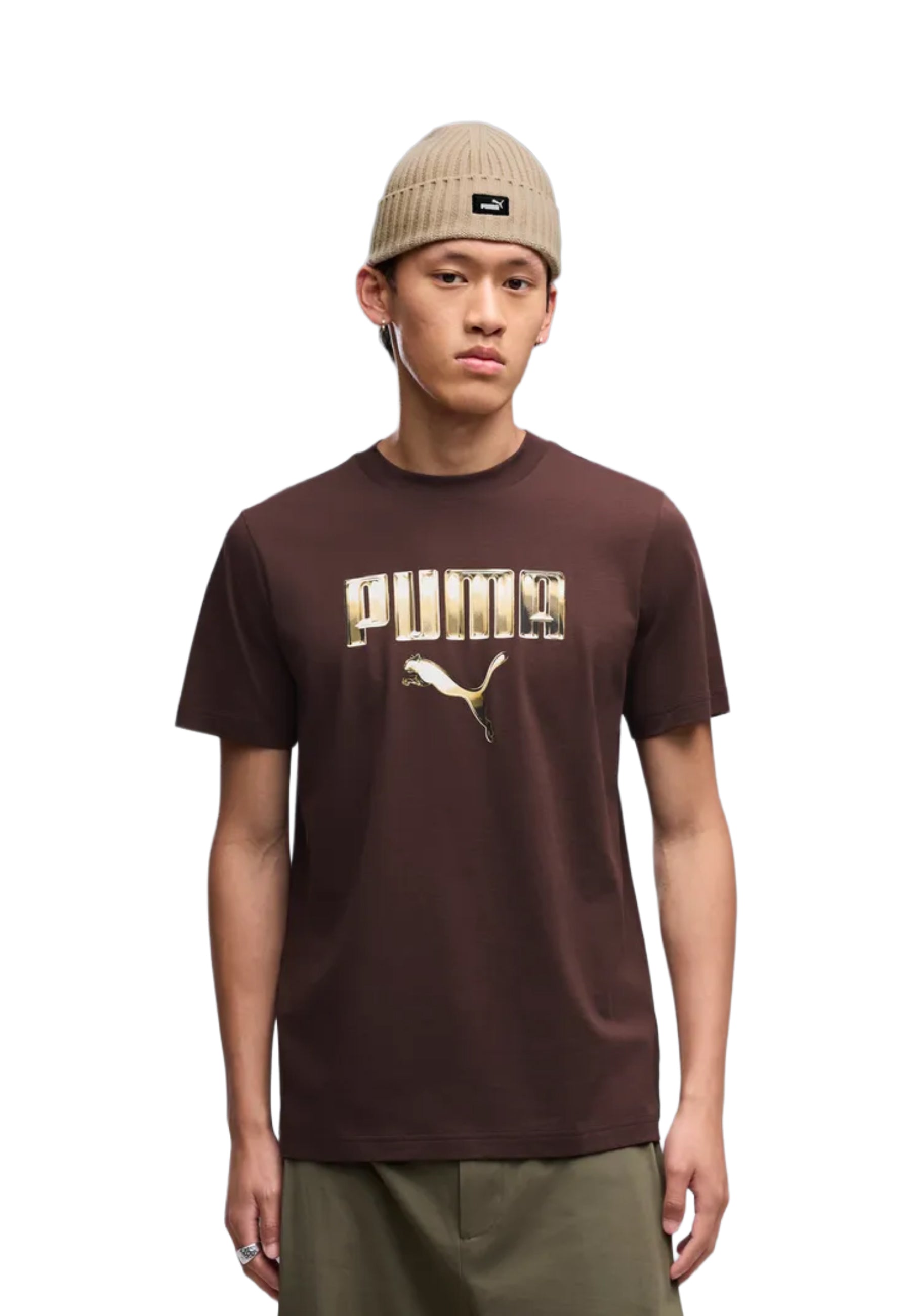T-shirt Marrone Puma