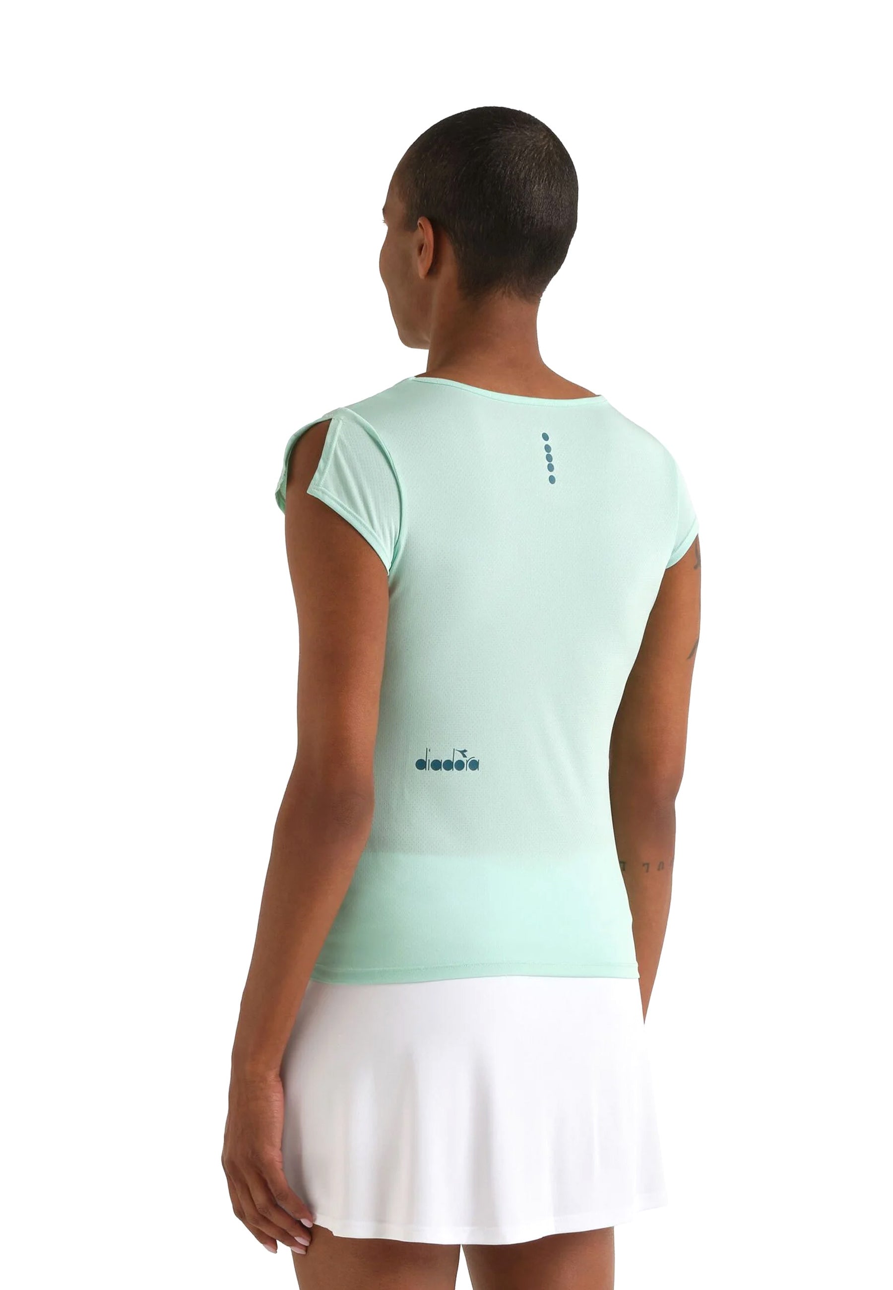 T-shirt Verde Diadora