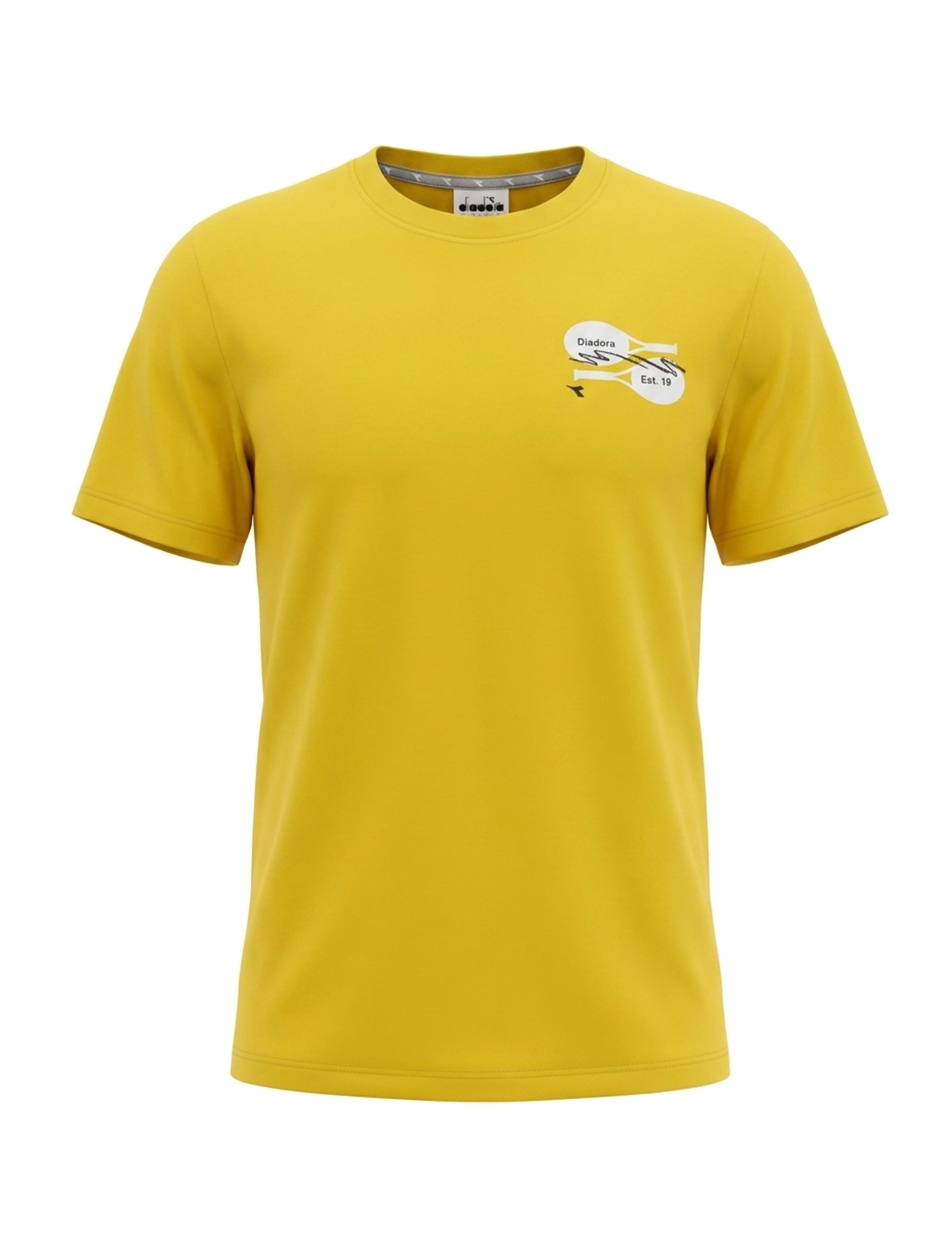 T-shirt Giallo Diadora