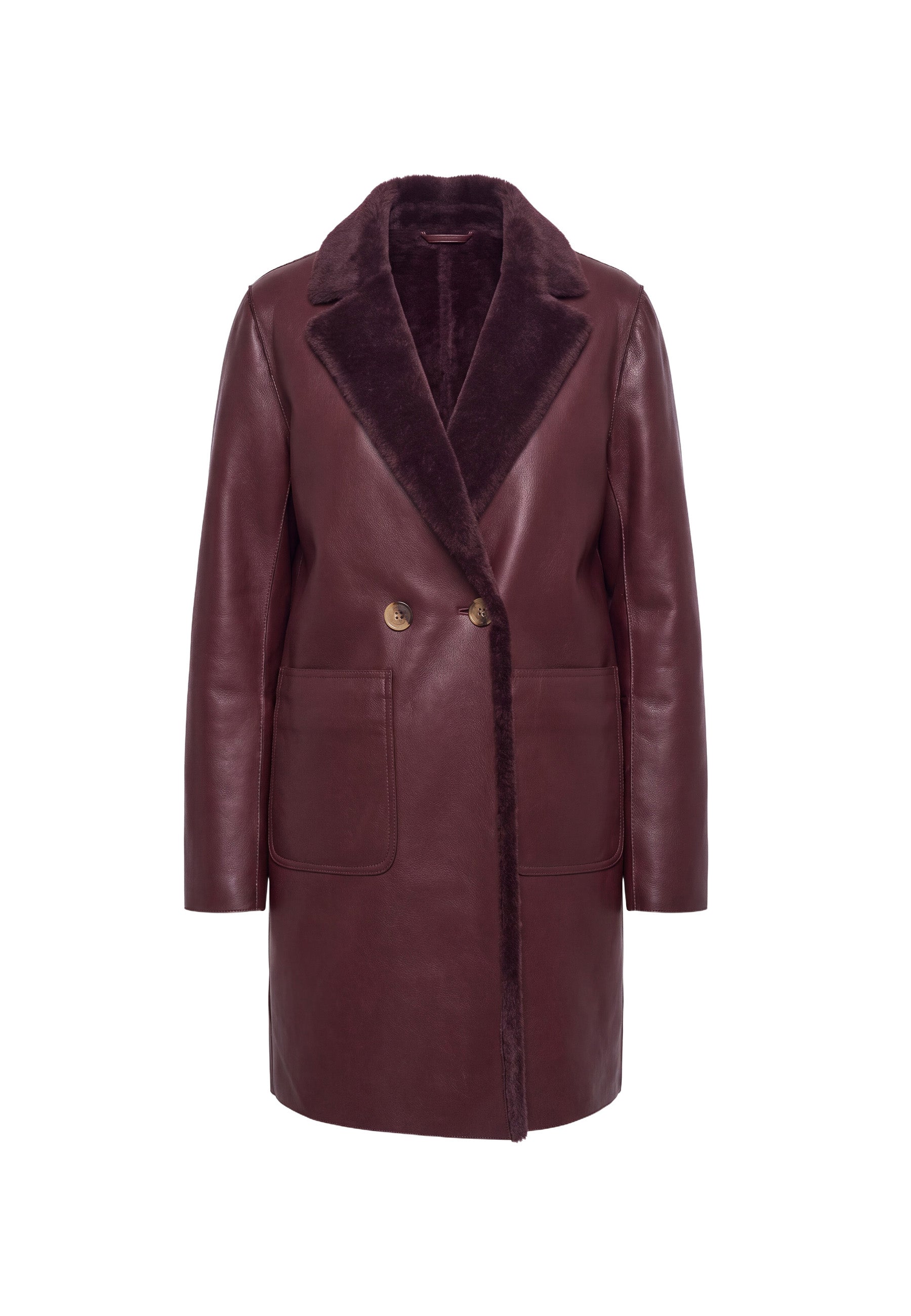 Cappotti Bordeaux Rino&pelle