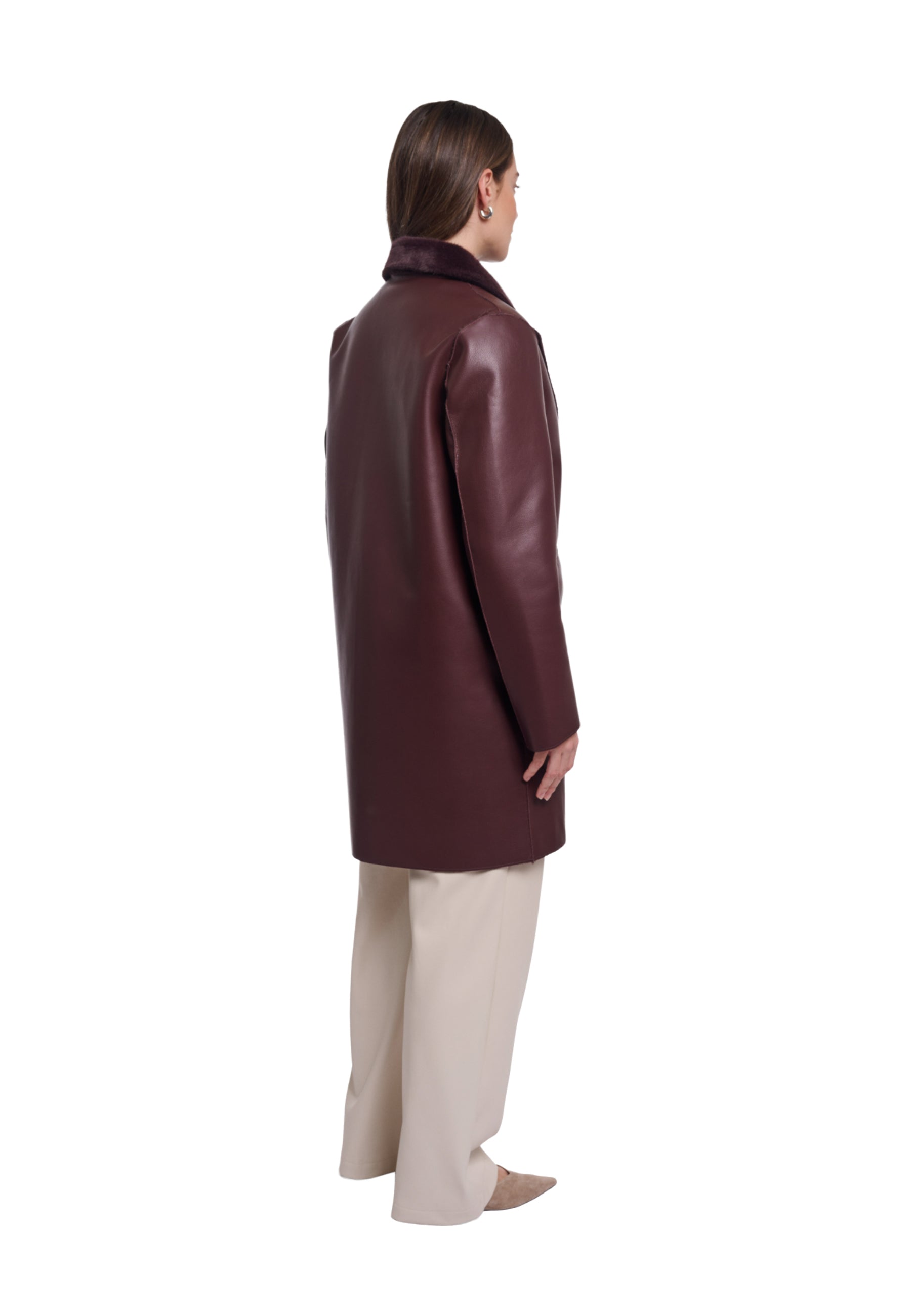 Cappotti Bordeaux Rino&pelle