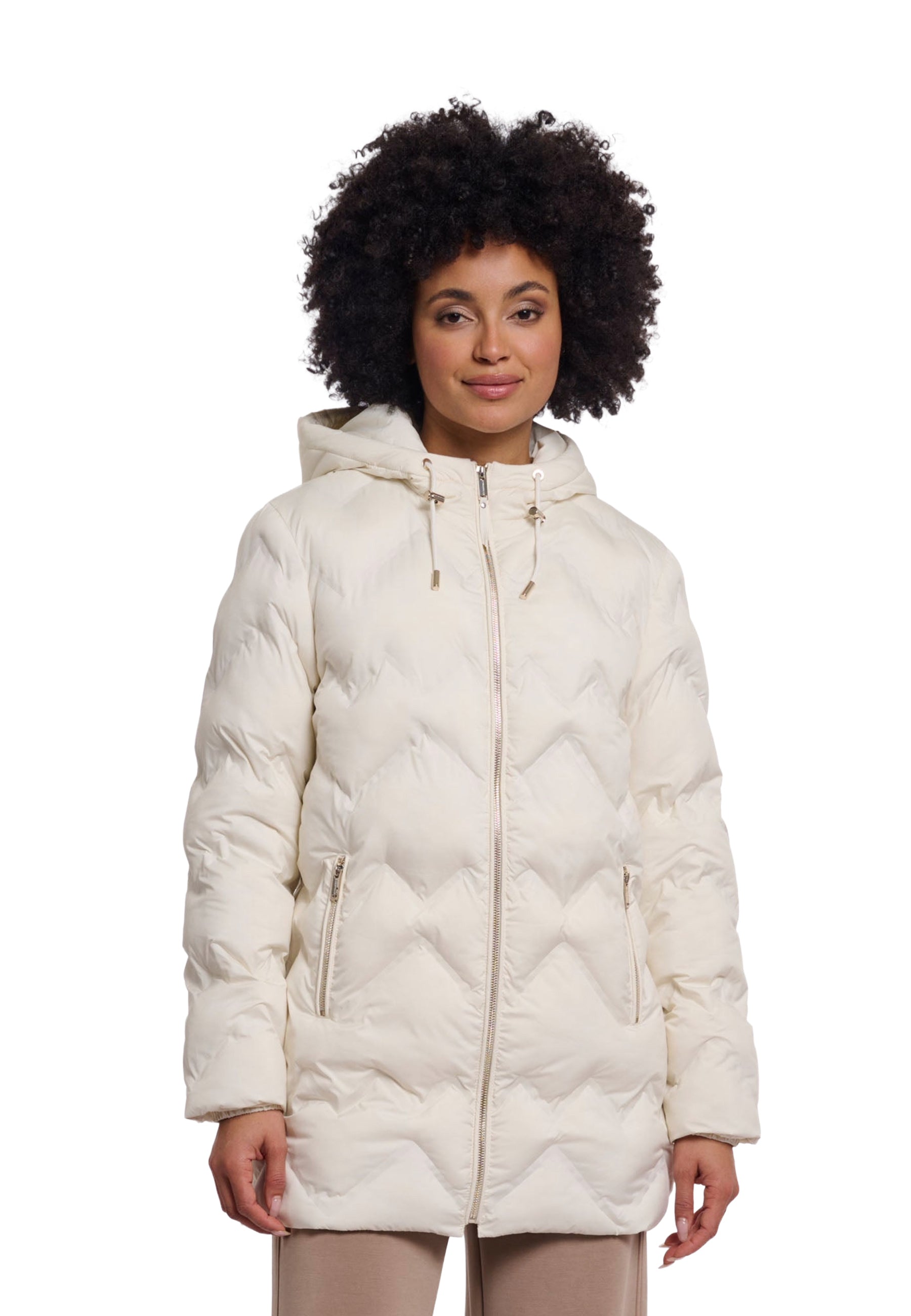 Piumini Bianco Rino&pelle
