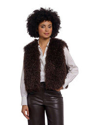 Gilet Marrone Rino&pelle