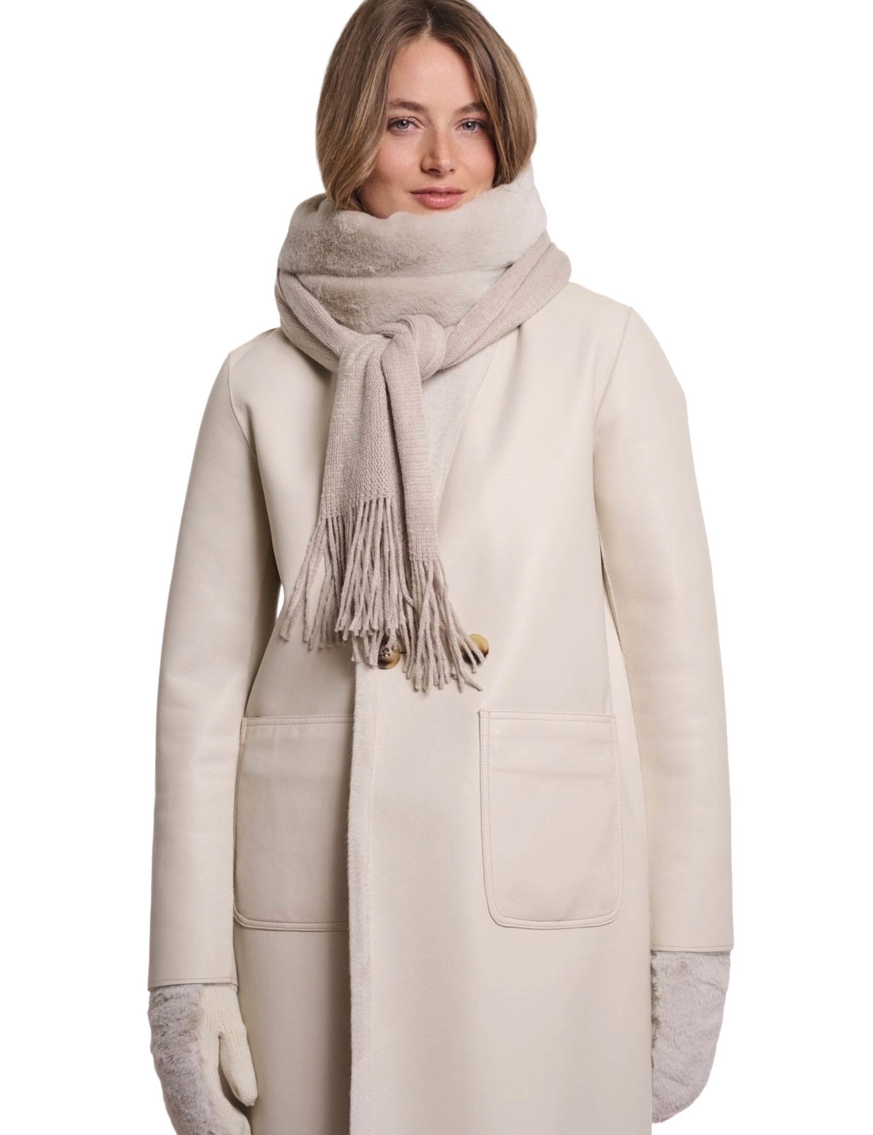 Sciarpe Beige Rino&pelle