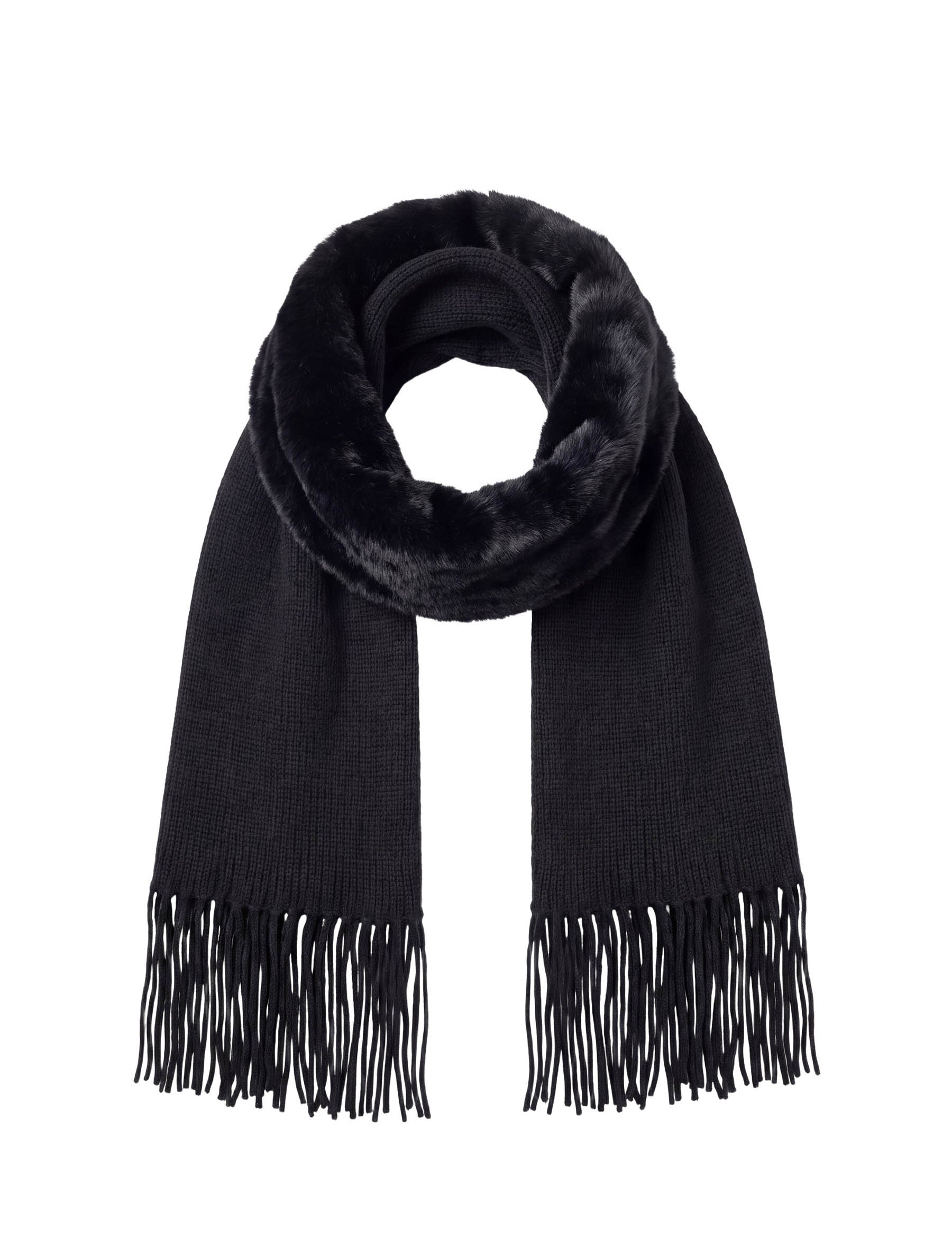Sciarpe Nero Rino&pelle