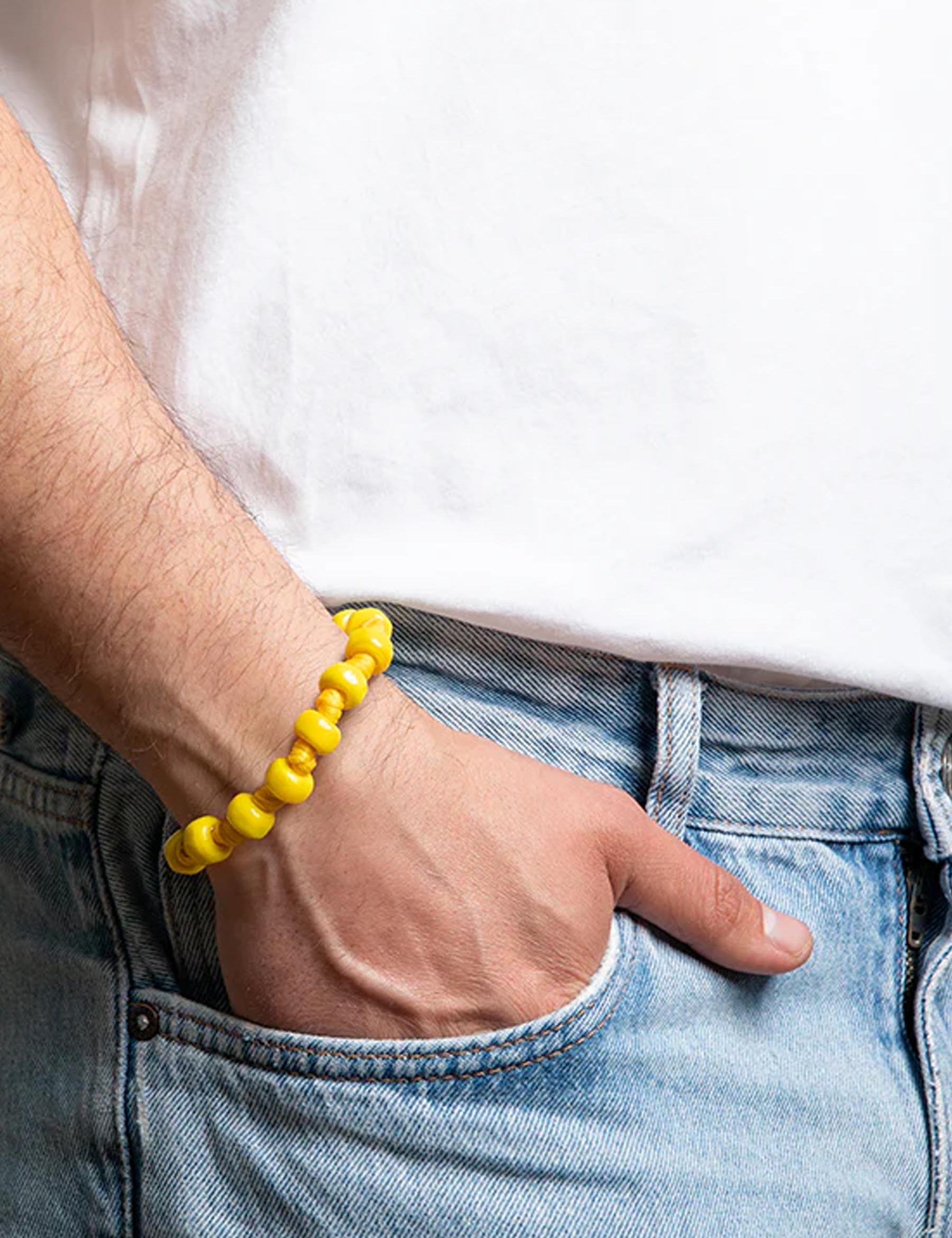 Bracciali Giallo Aua