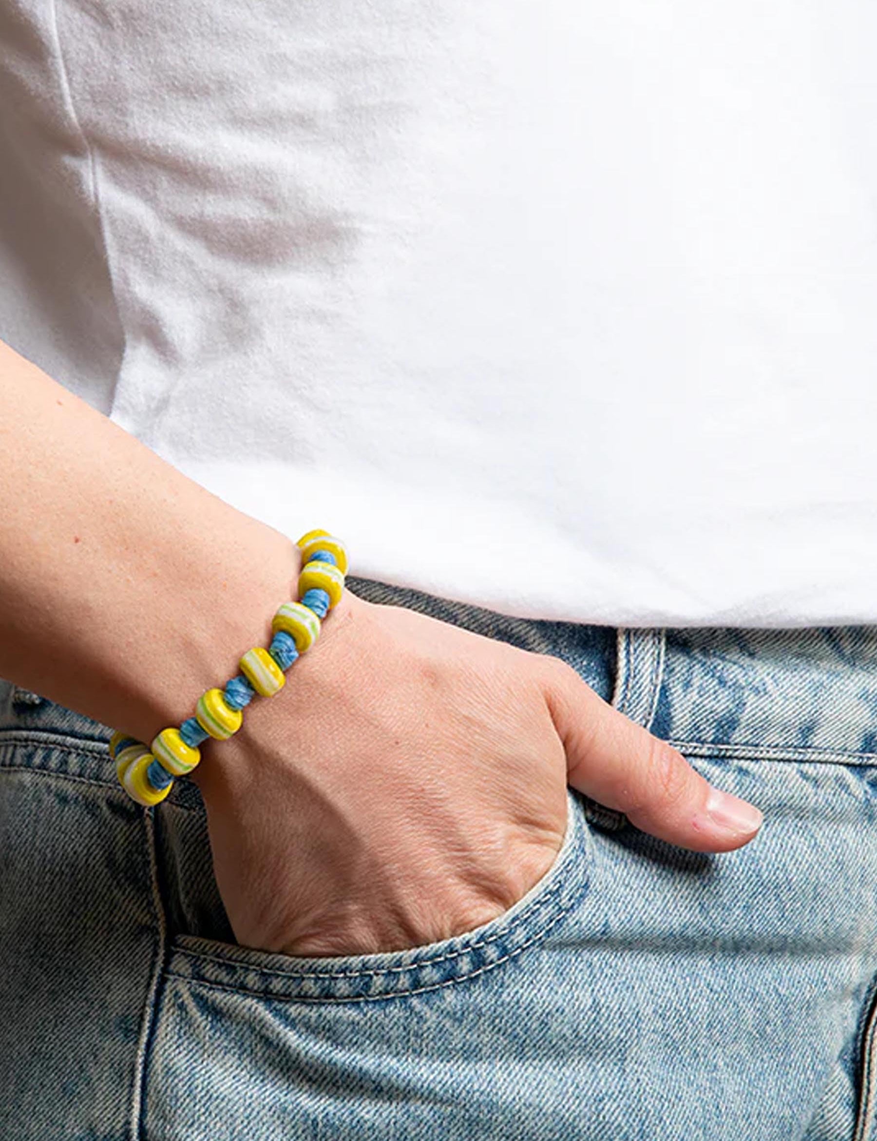 Bracciali Giallo Aua