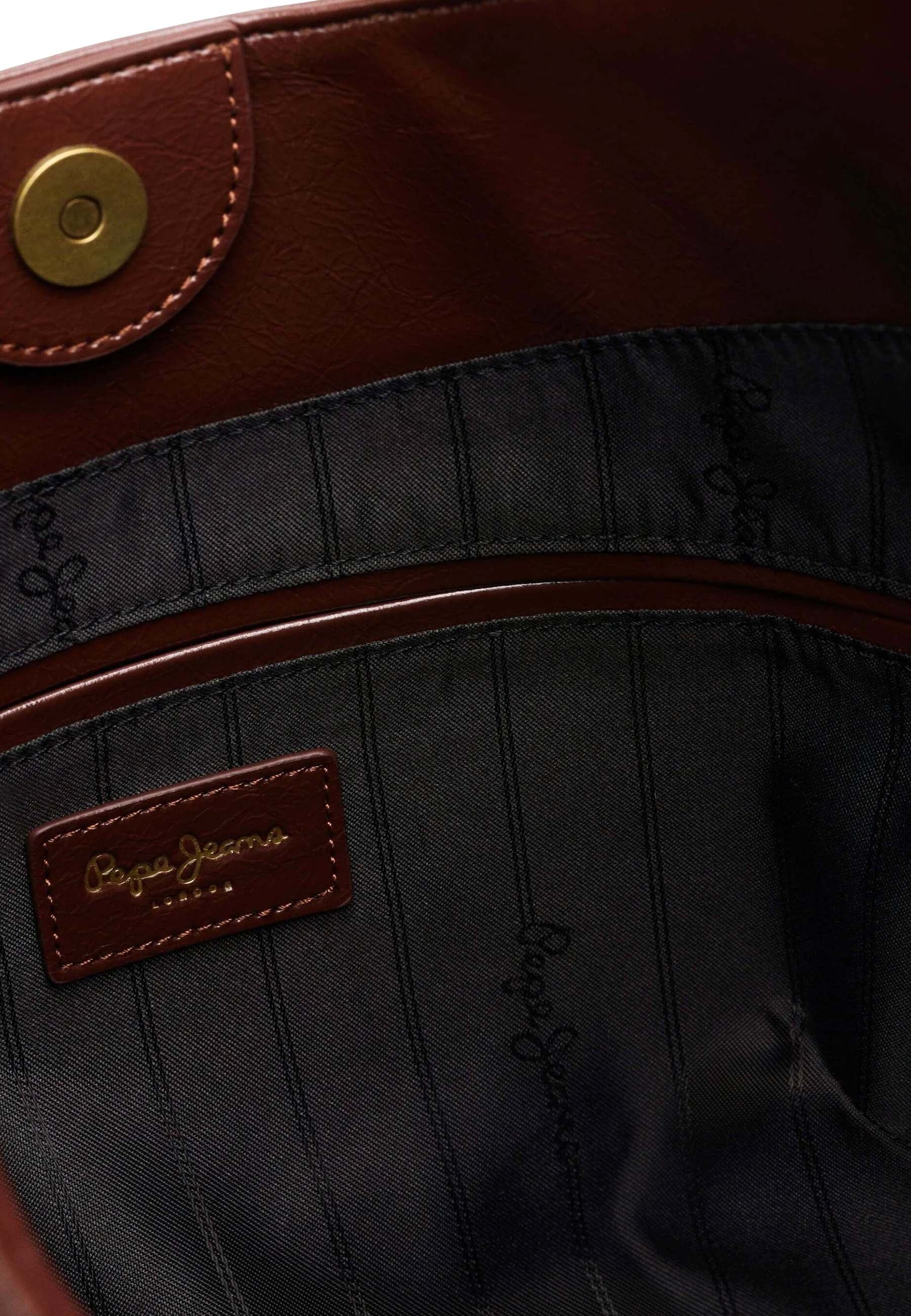 Borse a spalla Marrone Pepe Jeans