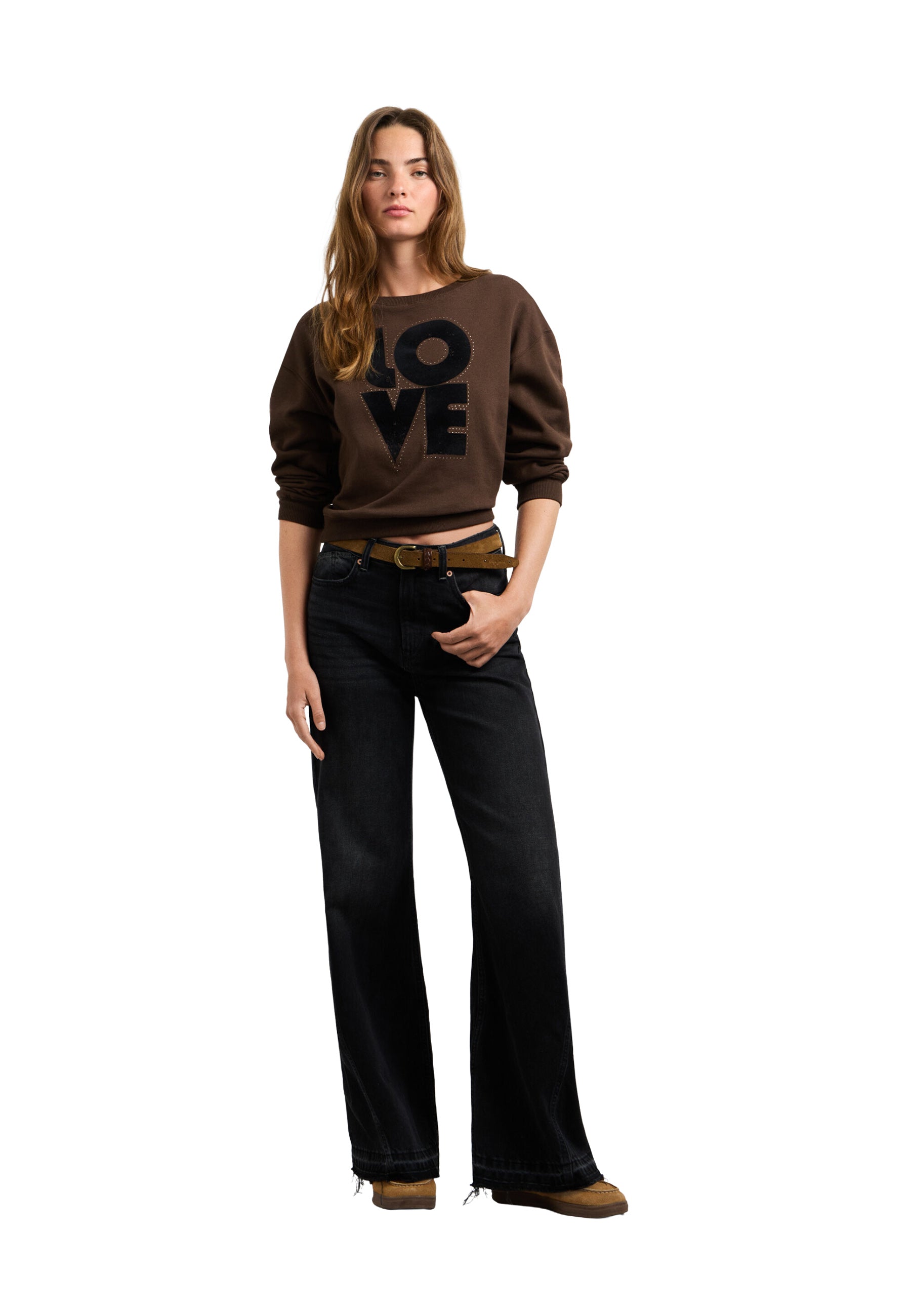 Felpe Marrone Pepe Jeans