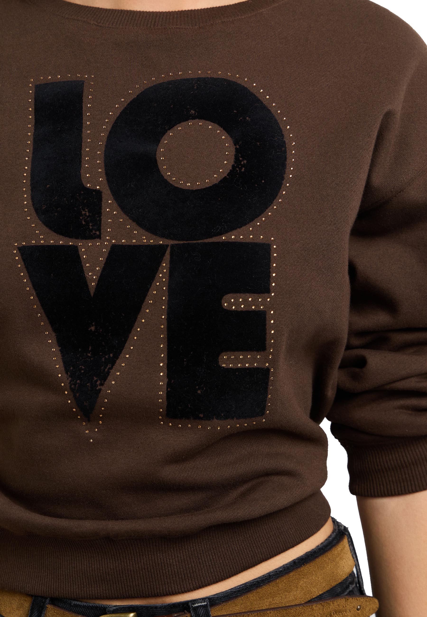 Felpe Marrone Pepe Jeans