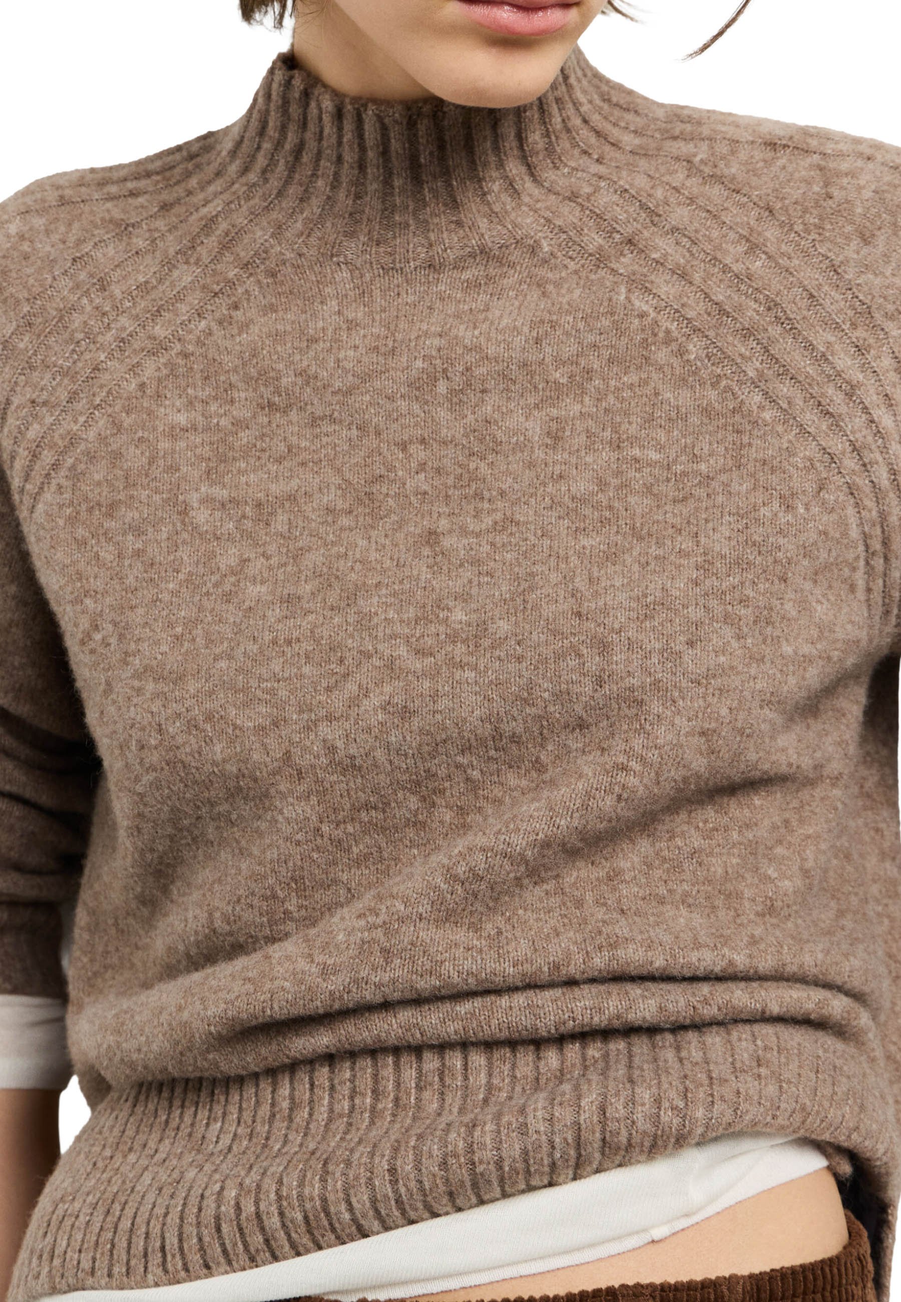 Maglia a collo alto Beige Pepe Jeans