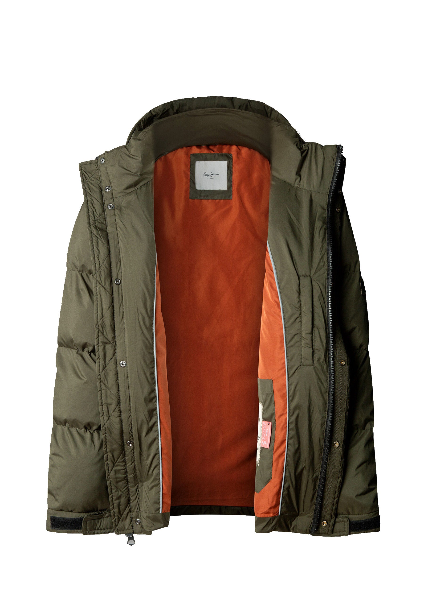 Piumini Verde Pepe Jeans