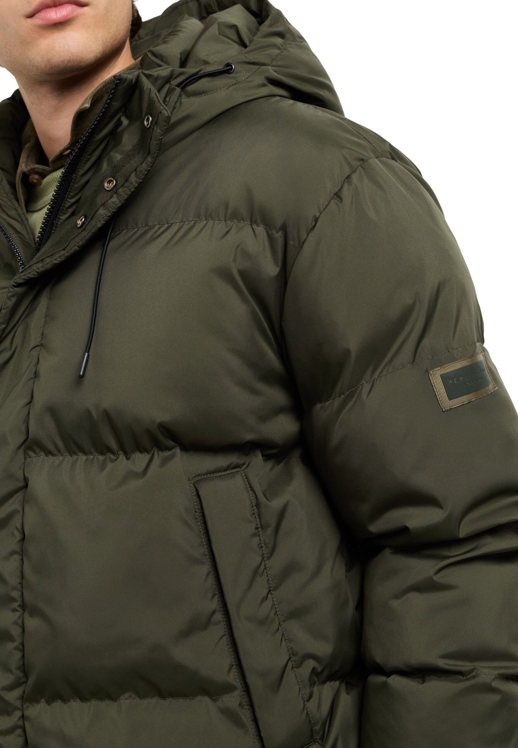 Piumini Verde Pepe Jeans