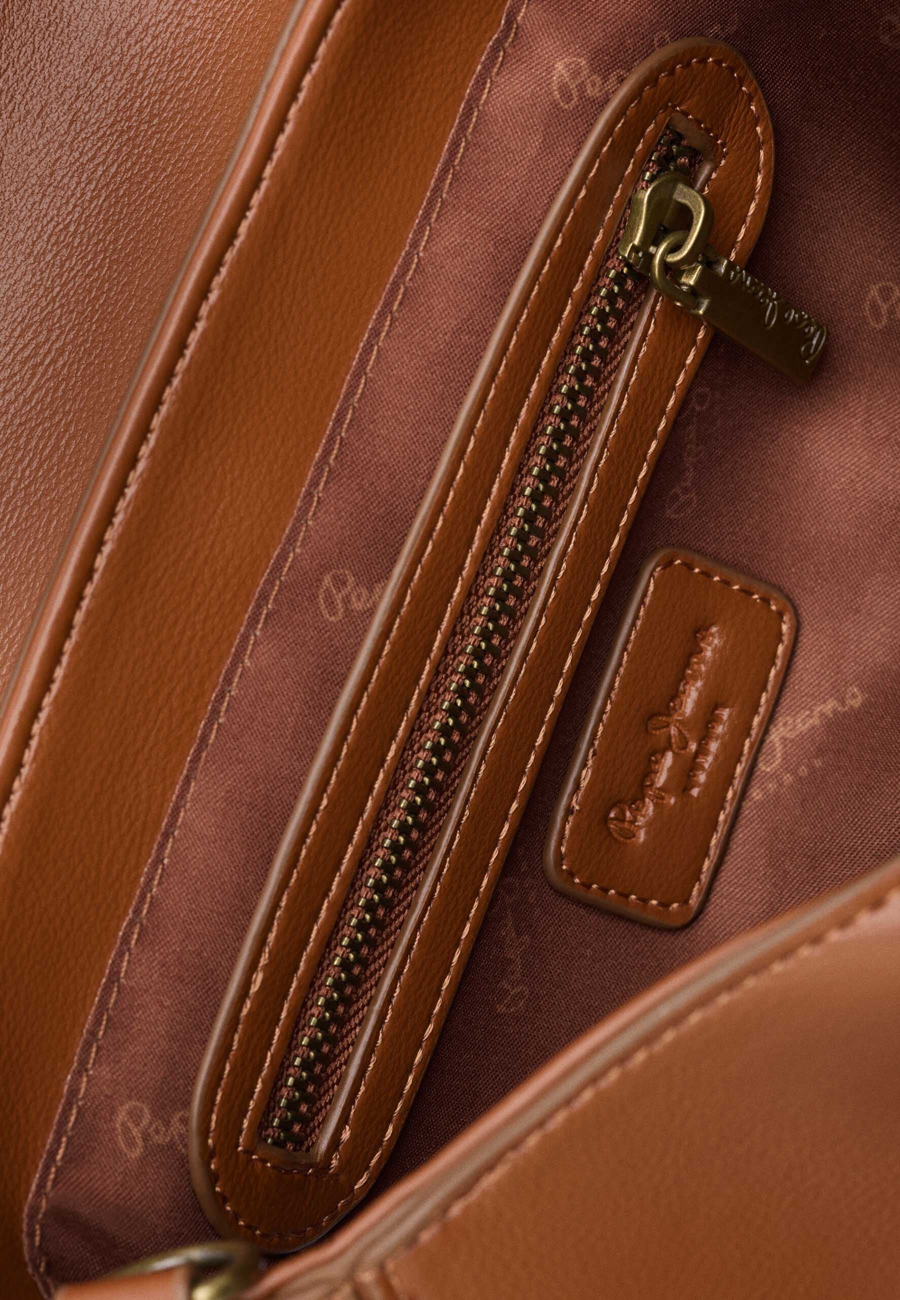 Tracolla Marrone Pepe Jeans
