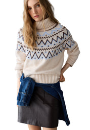 Maglia a collo alto Beige Pepe Jeans