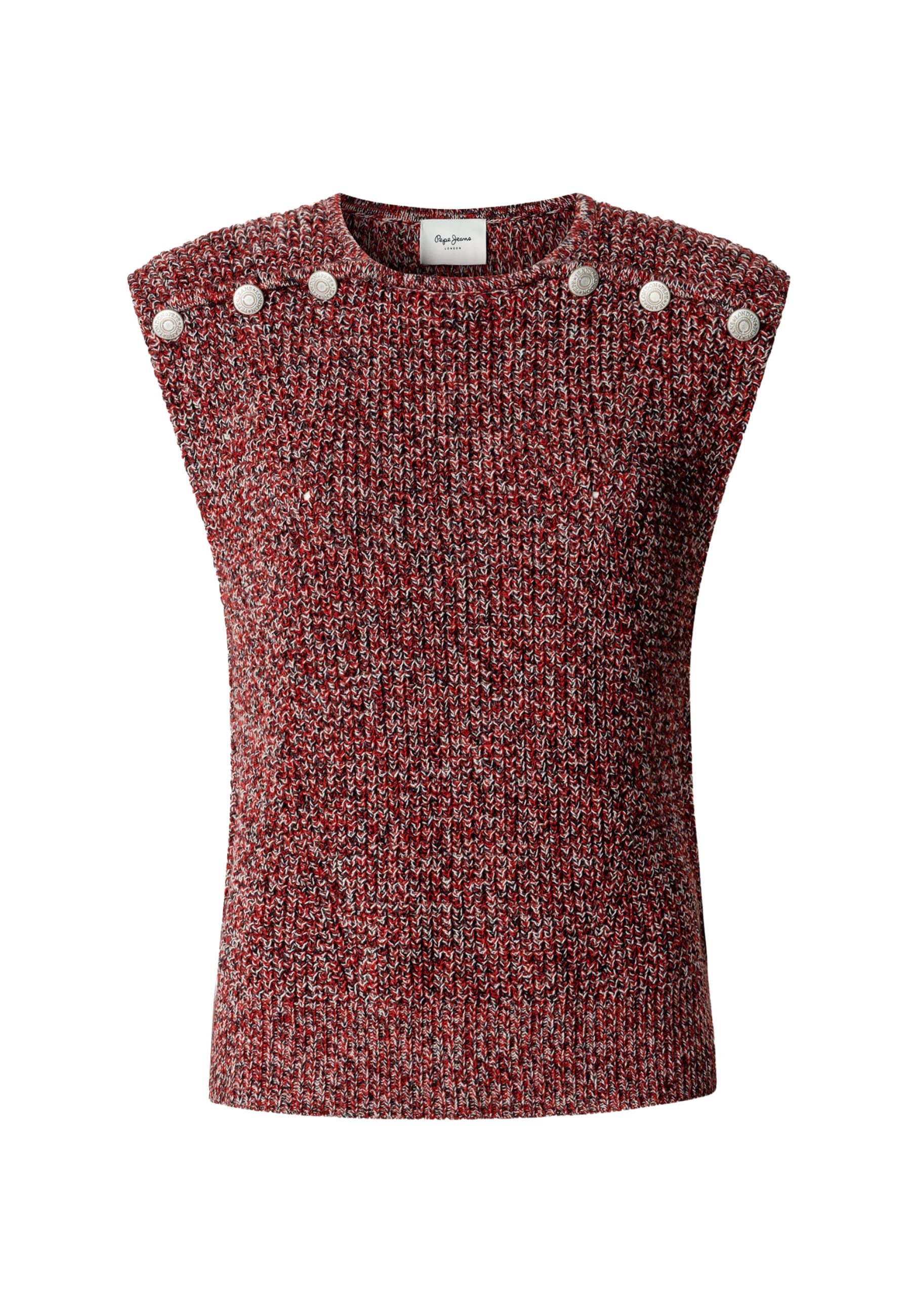 Gilet Rosso Pepe Jeans