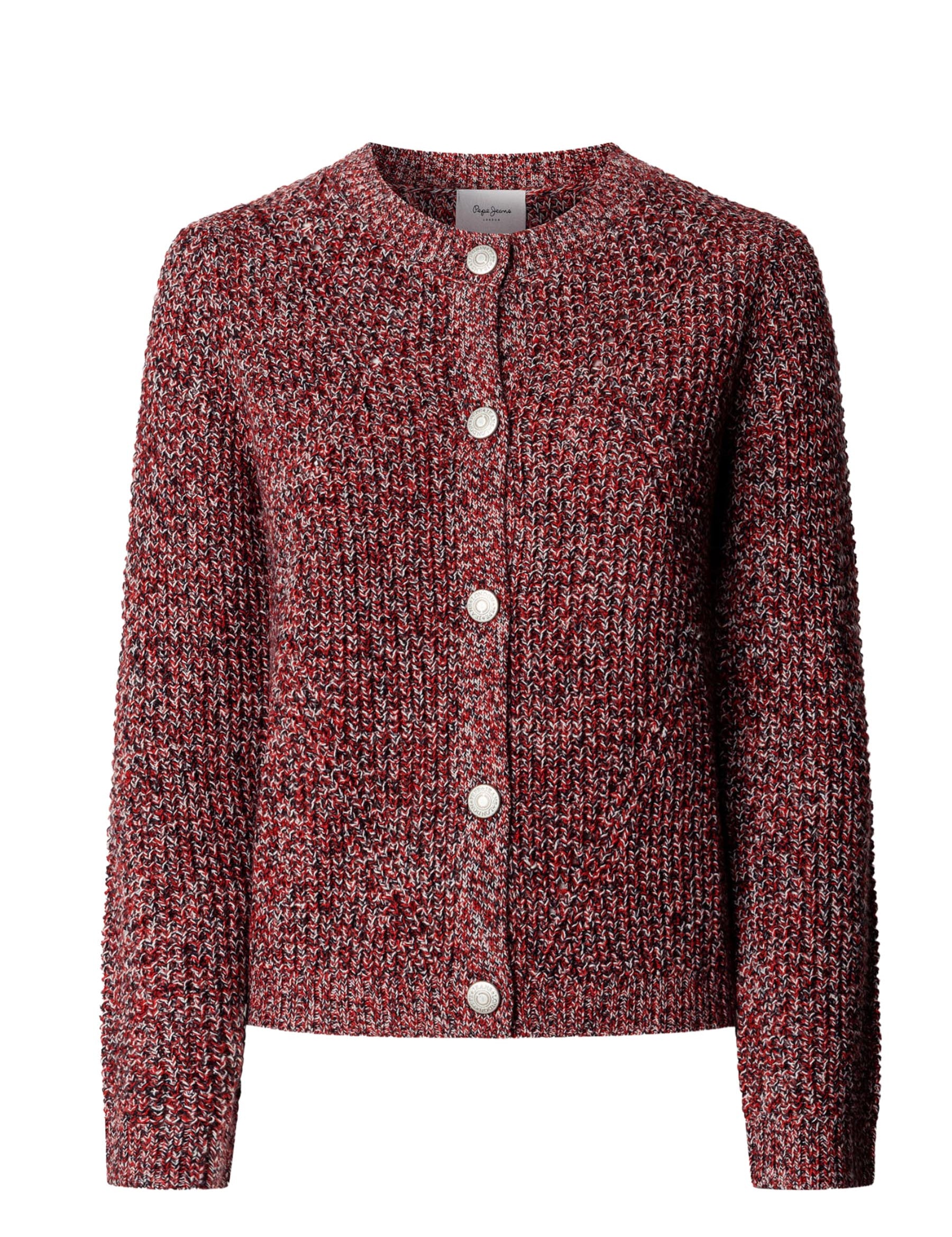Cardigan Rosso Pepe Jeans