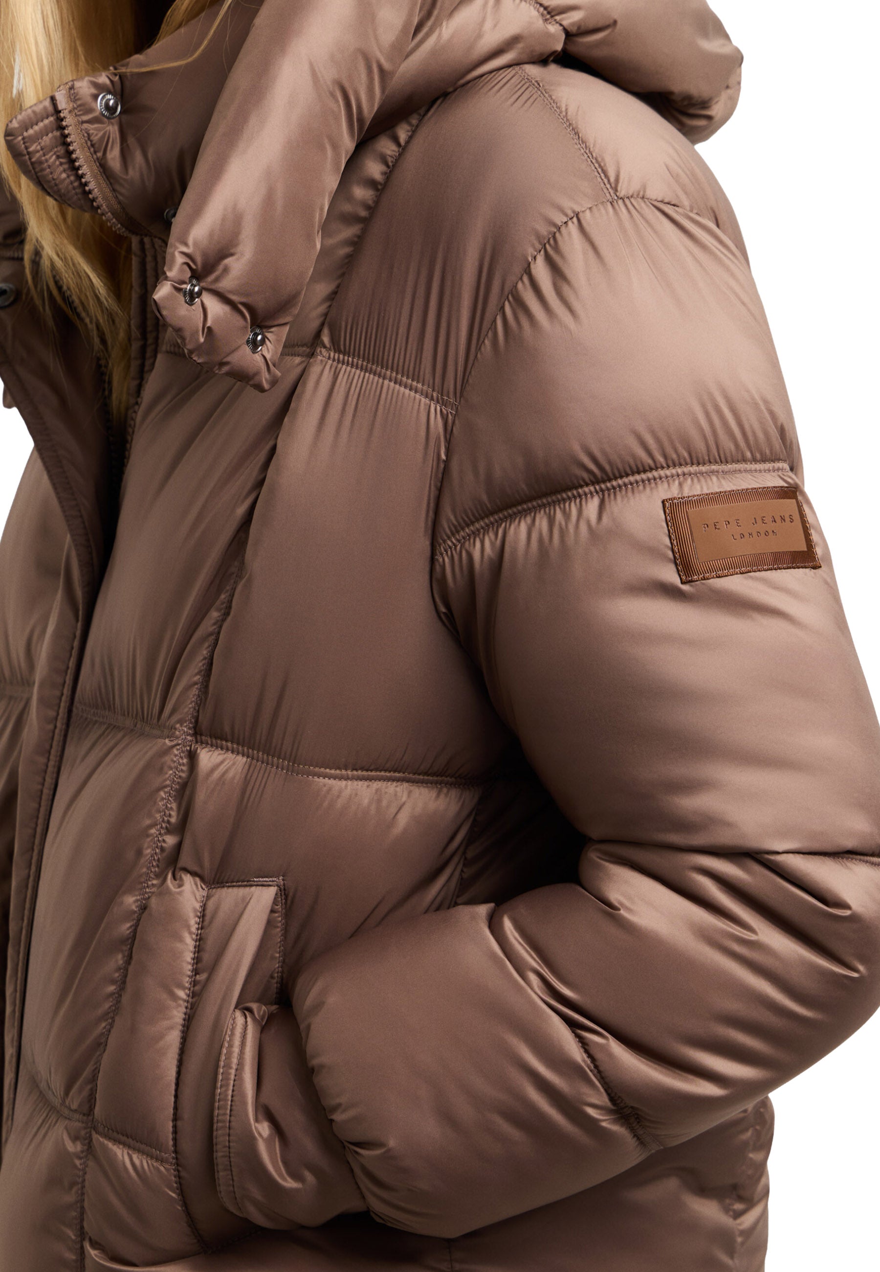 Piumini Marrone Pepe Jeans