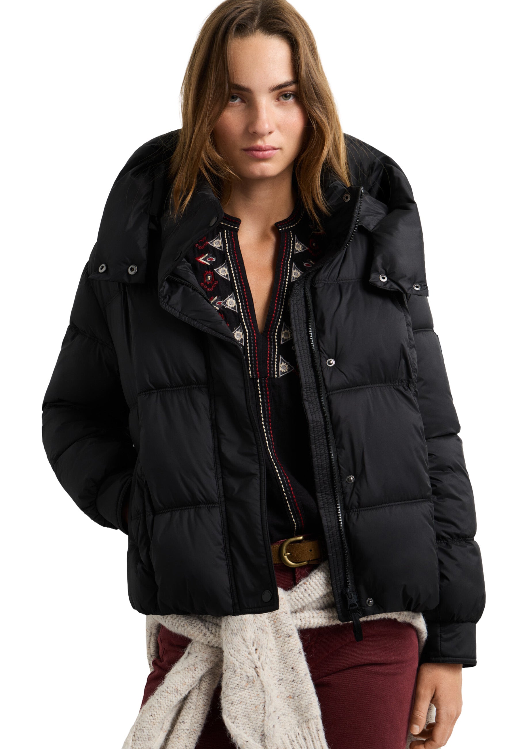 Piumini Nero Pepe Jeans