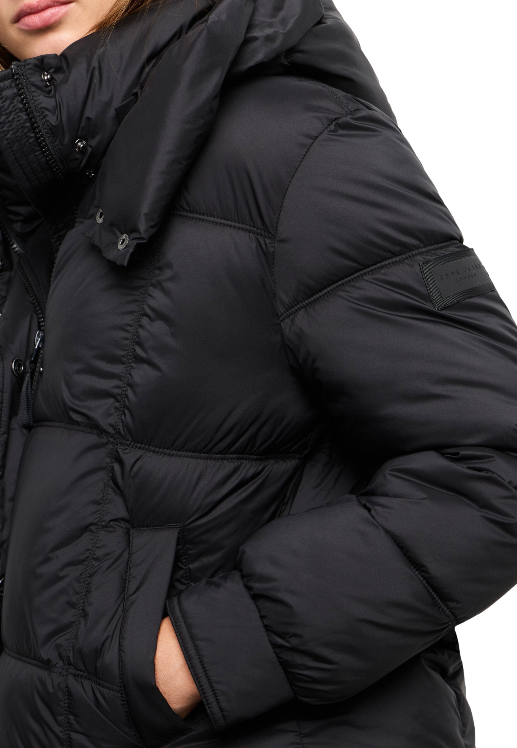 Piumini Nero Pepe Jeans