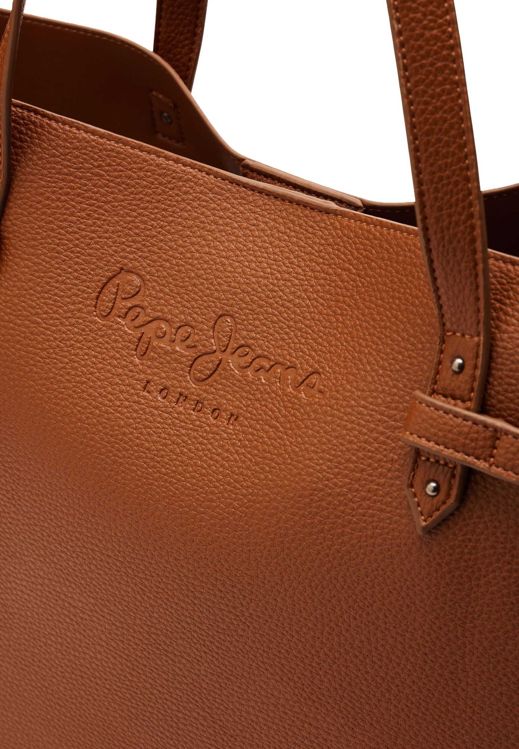 Shopper Marrone Pepe Jeans